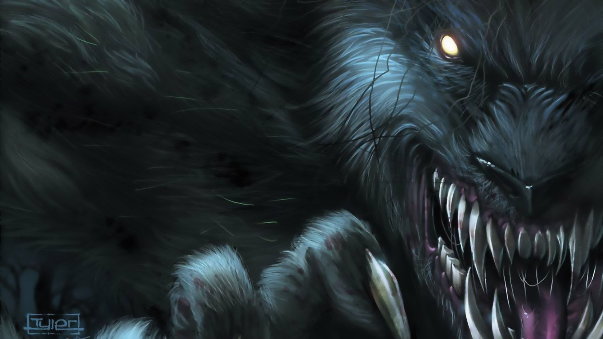 Scary Werewolf Picture Wallpapers