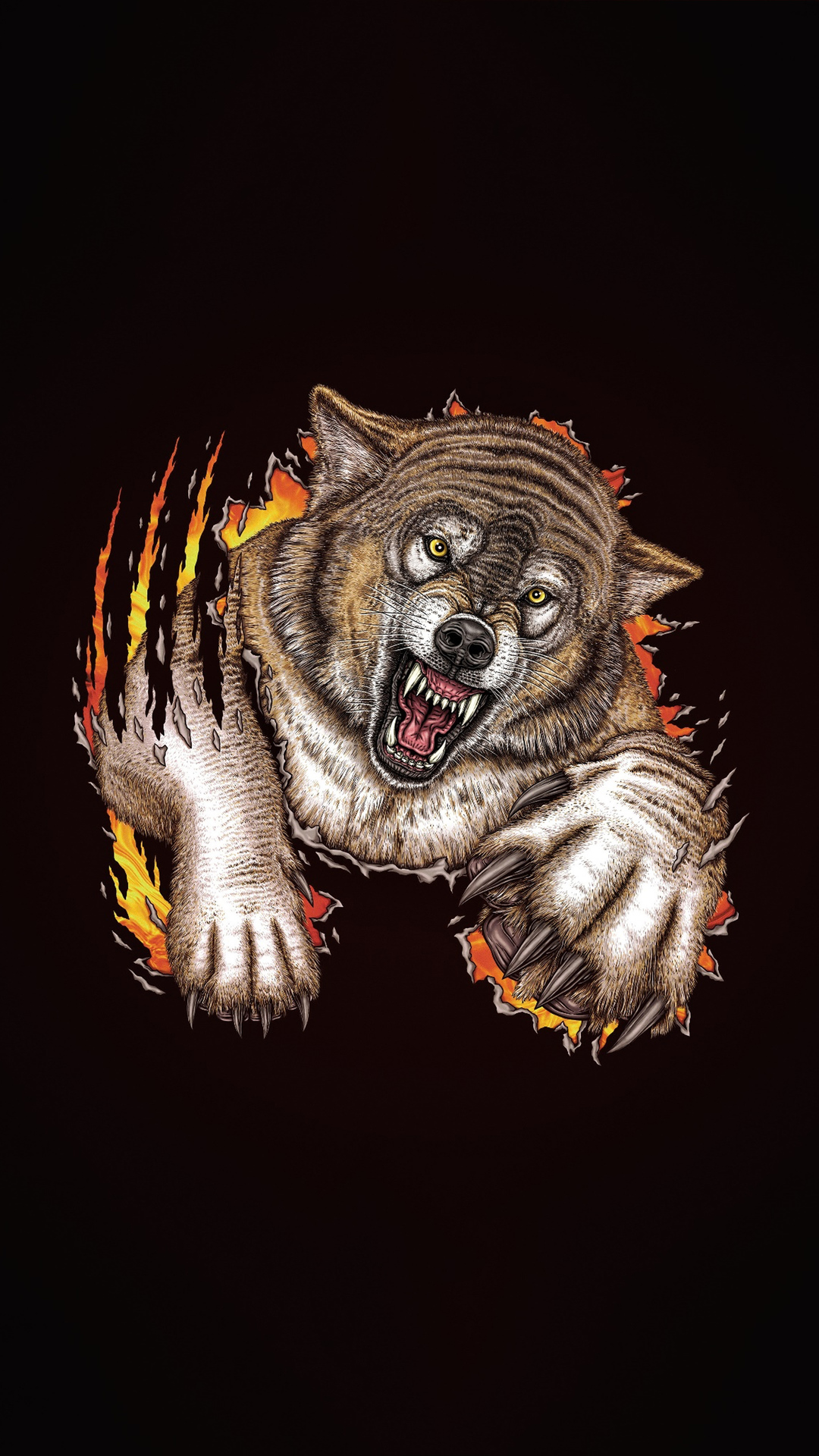 Scary Wolf Wallpapers