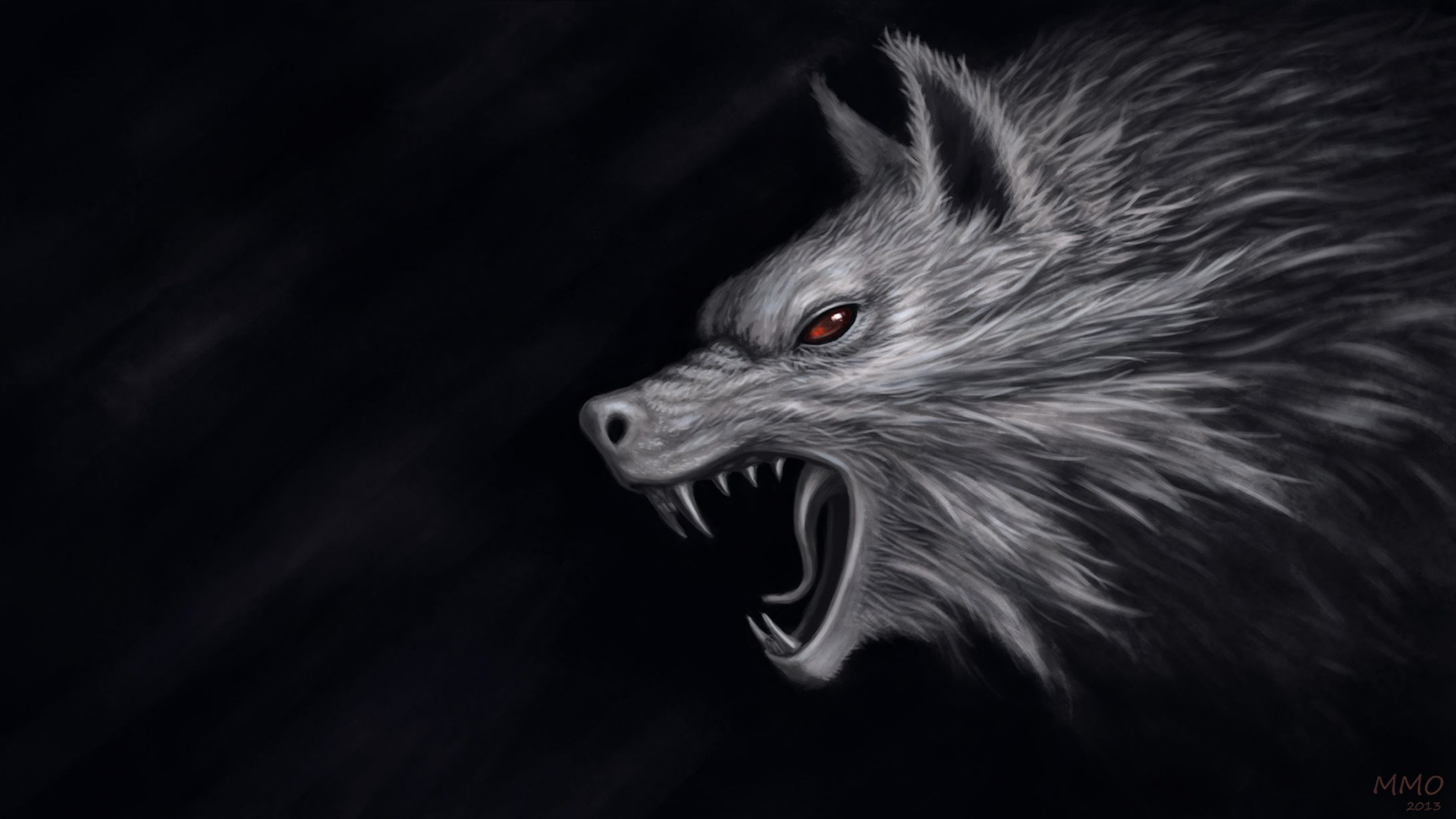Scary Wolf Wallpapers