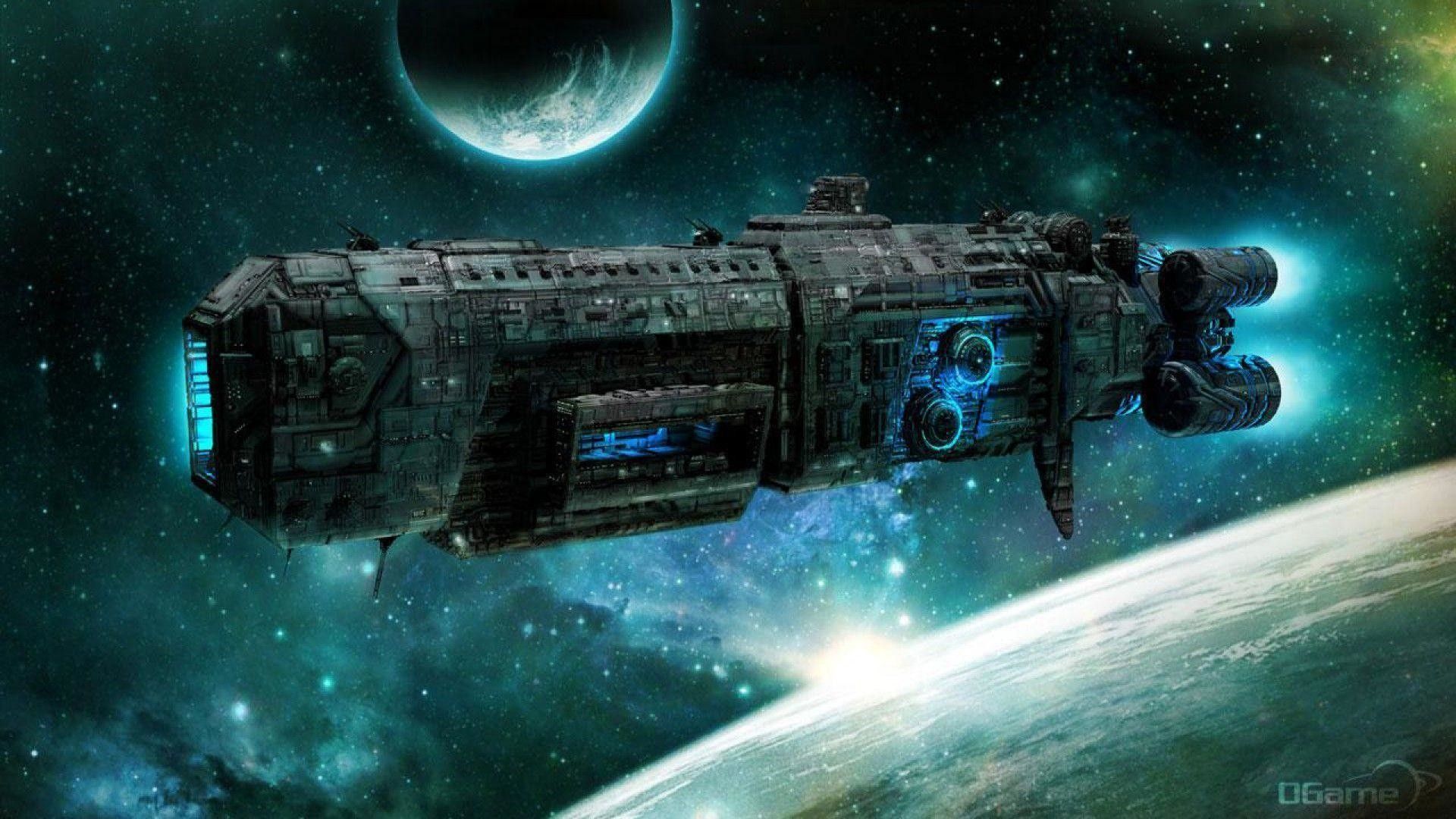 Sci Fi Alien Spaceship Wallpapers