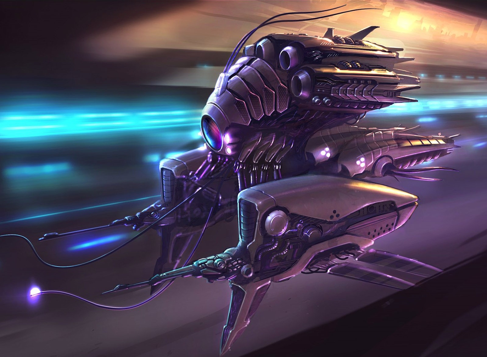 Sci Fi Alien Spaceship Wallpapers