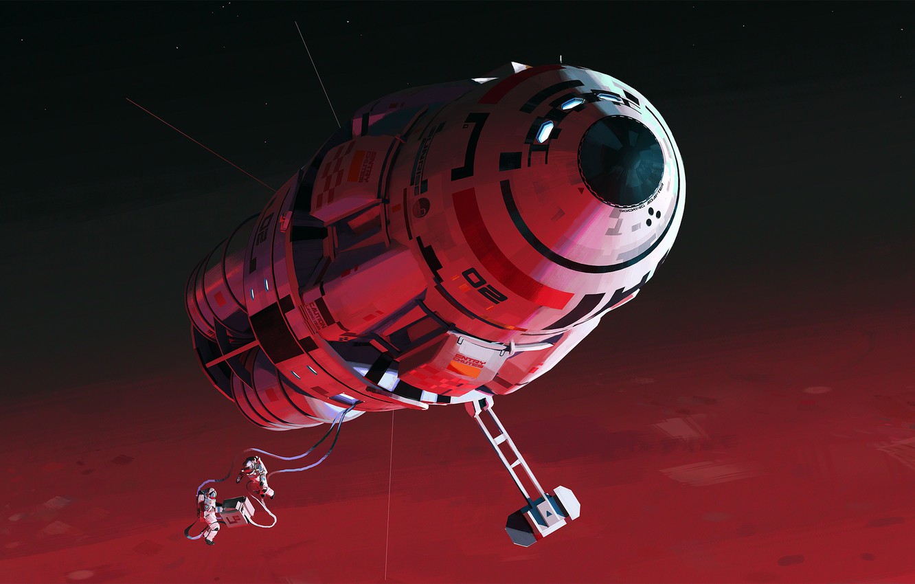 Sci Fi Astronaut Cool Art Wallpapers