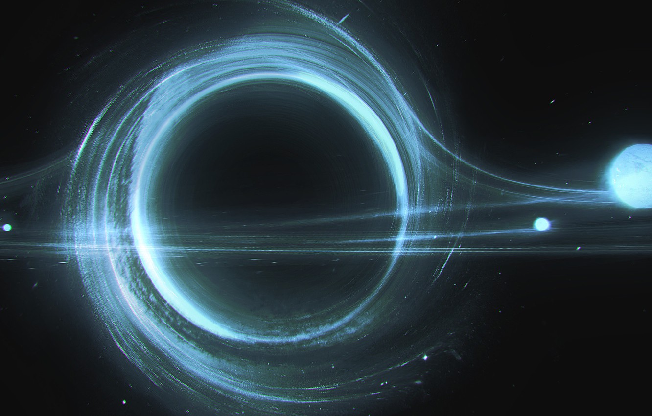 Sci Fi Black Hole Planet Wallpapers