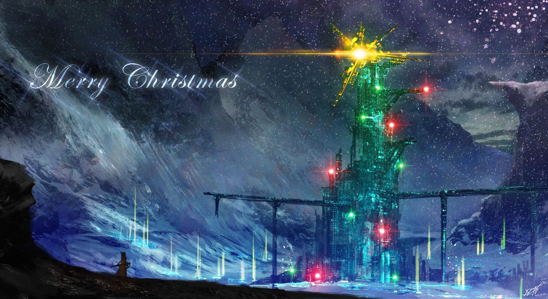 Sci Fi Christmas Wallpapers