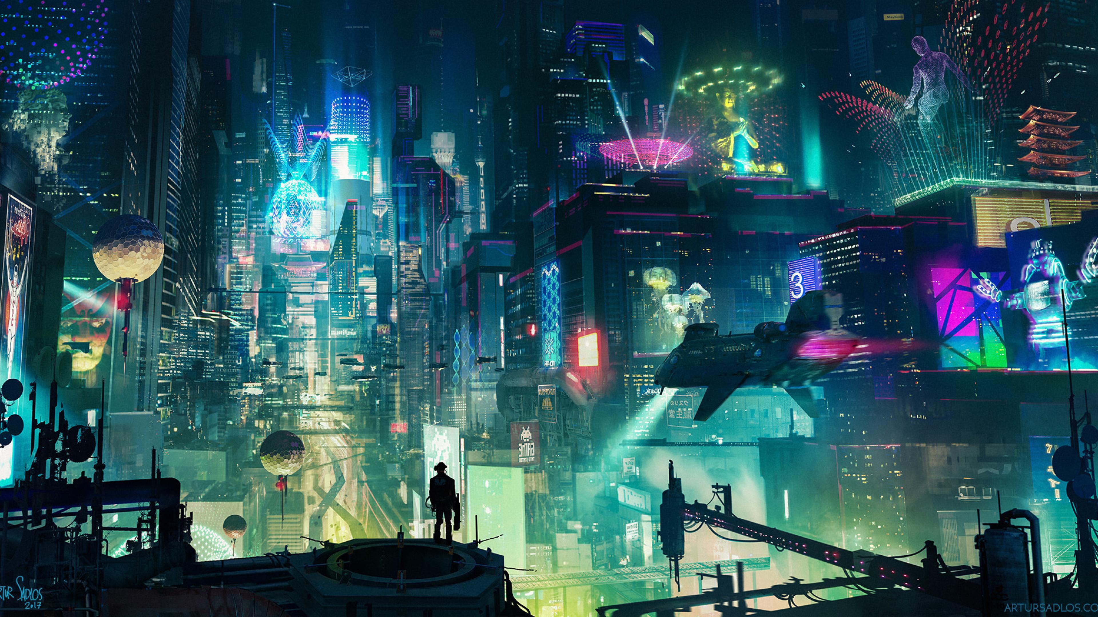 Sci Fi City Wallpapers