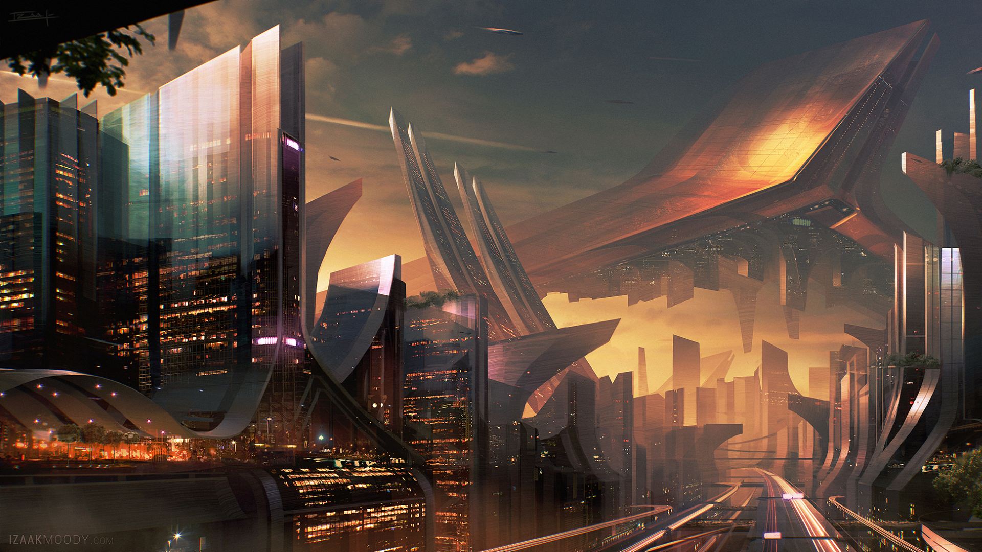 Sci Fi City Wallpapers