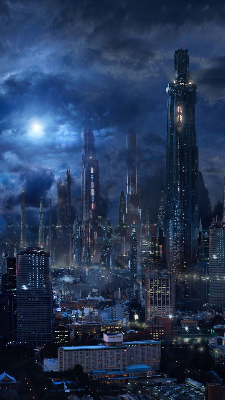 Sci Fi City Wallpapers