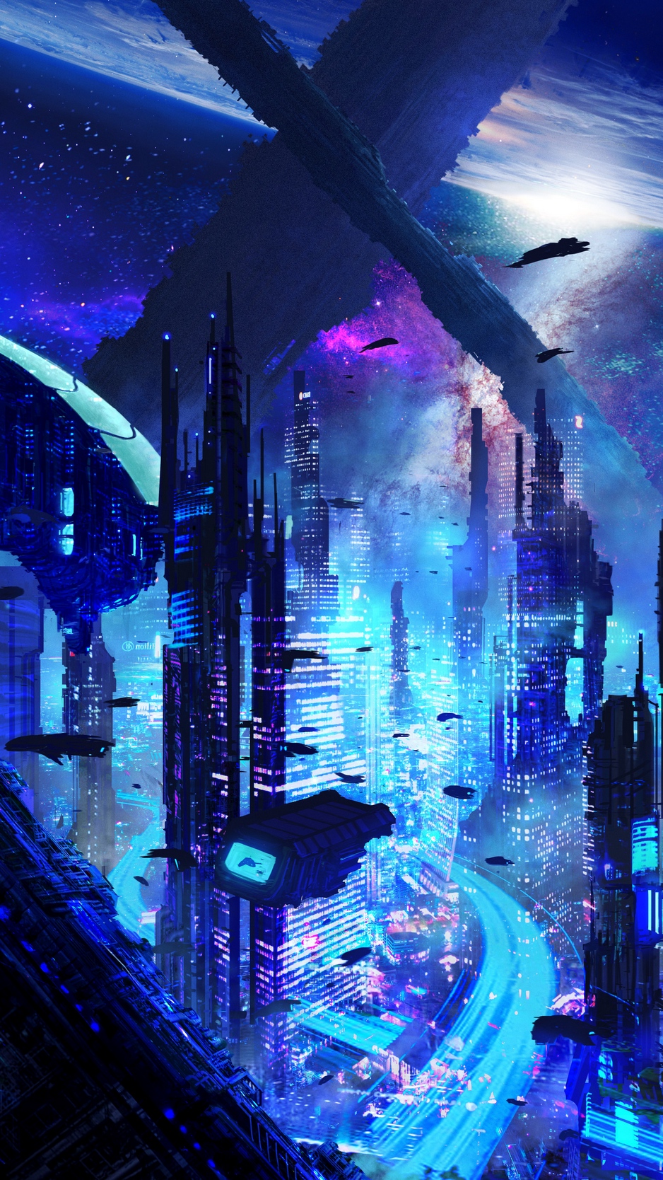 Sci Fi City Wallpapers