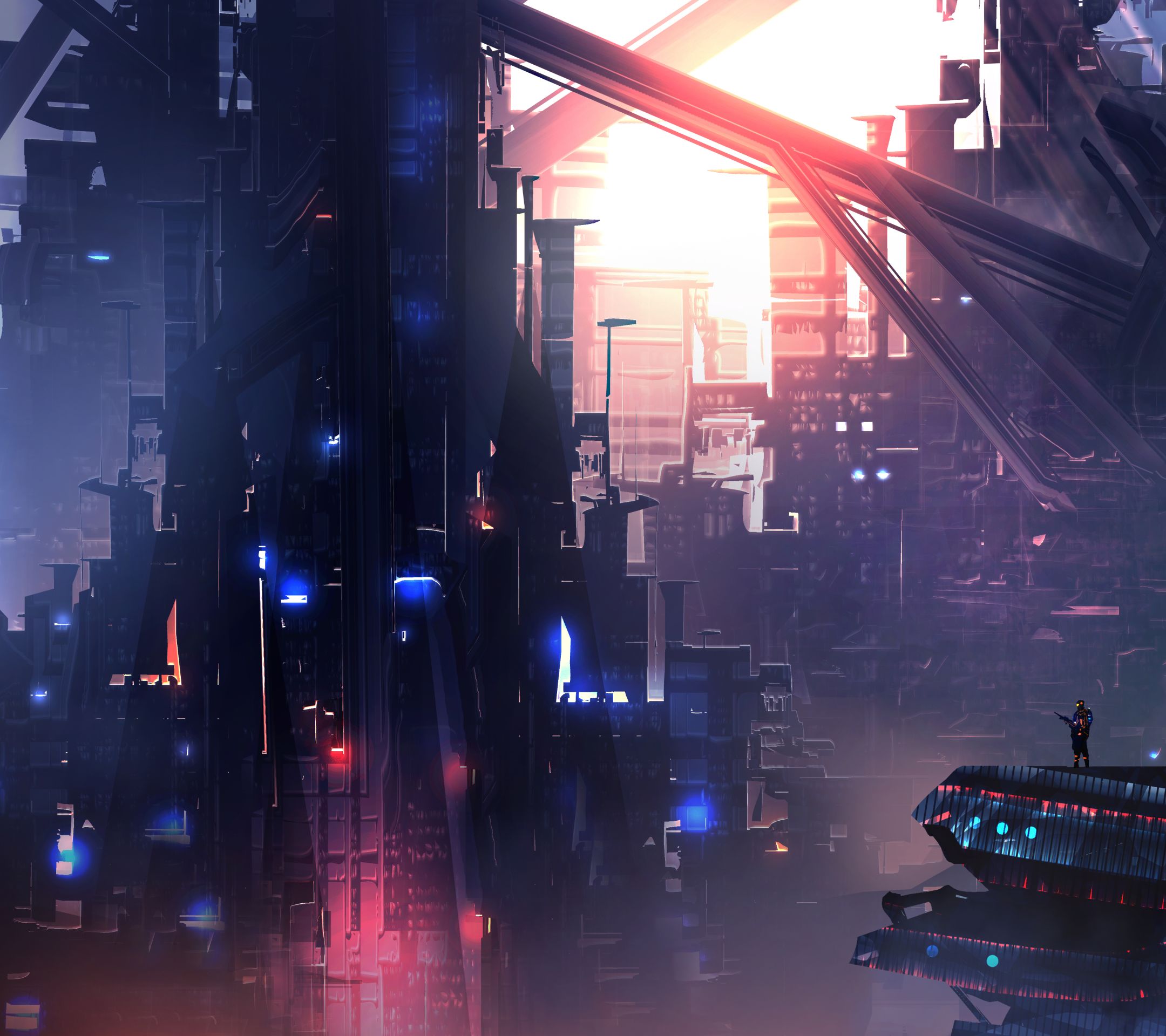 Sci Fi City Wallpapers