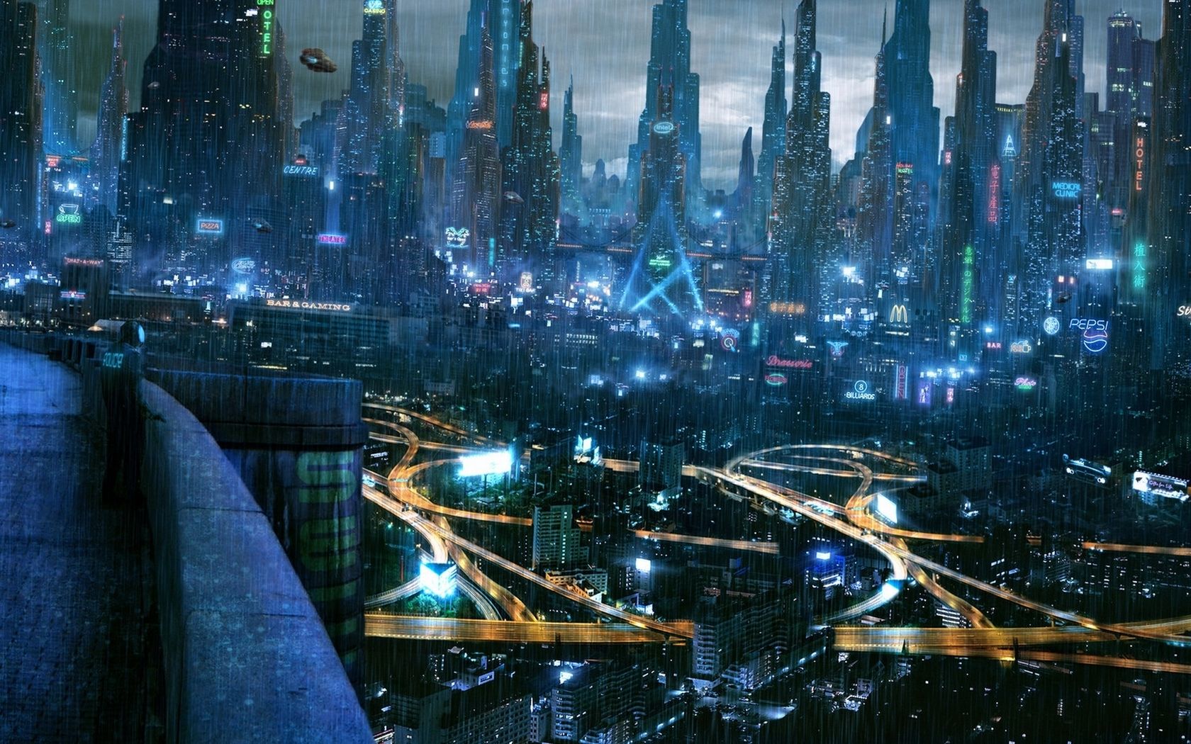 Sci Fi City Wallpapers