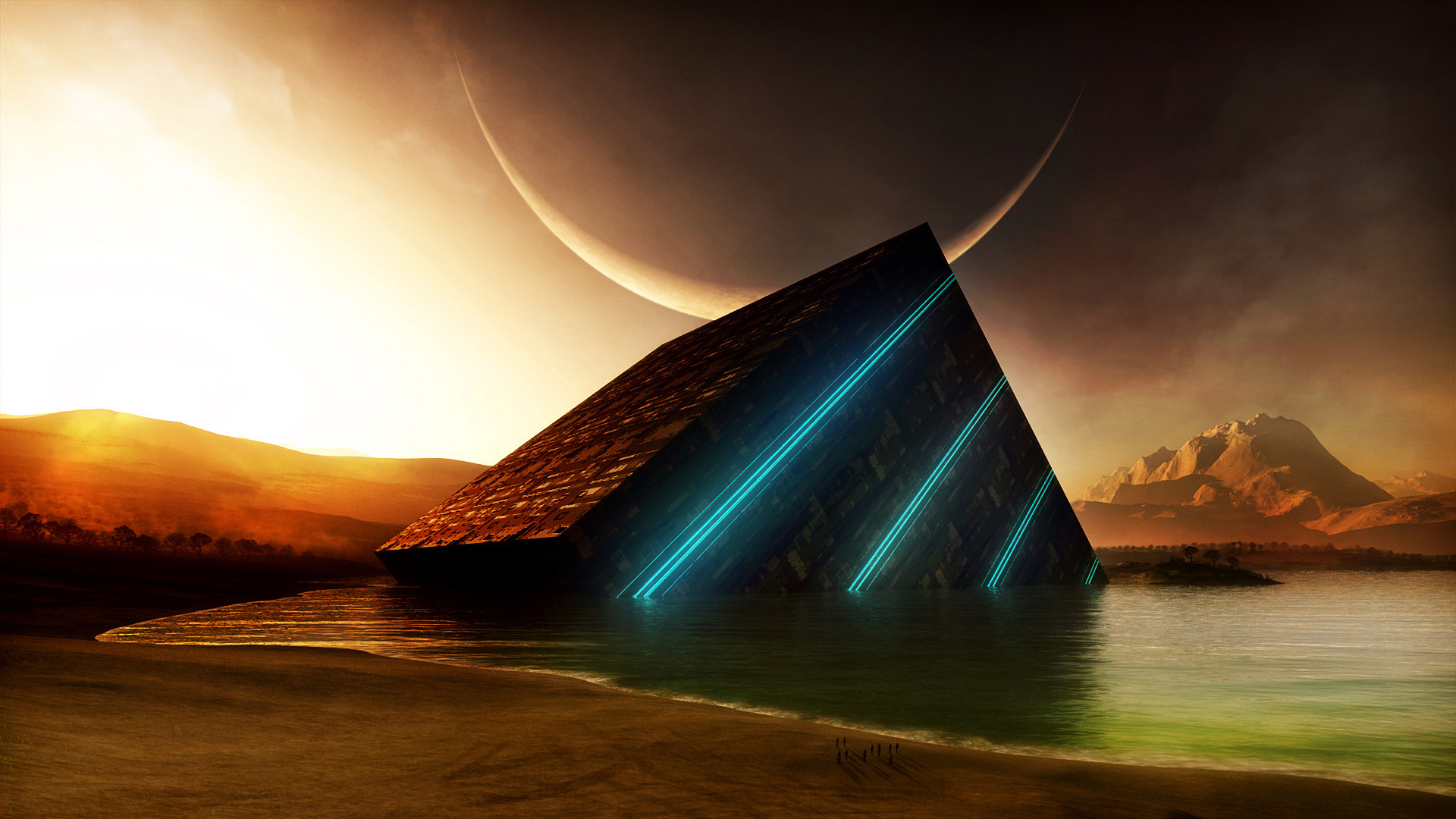 Sci Fi Landscape 2021 Hd Desktop Art Wallpapers