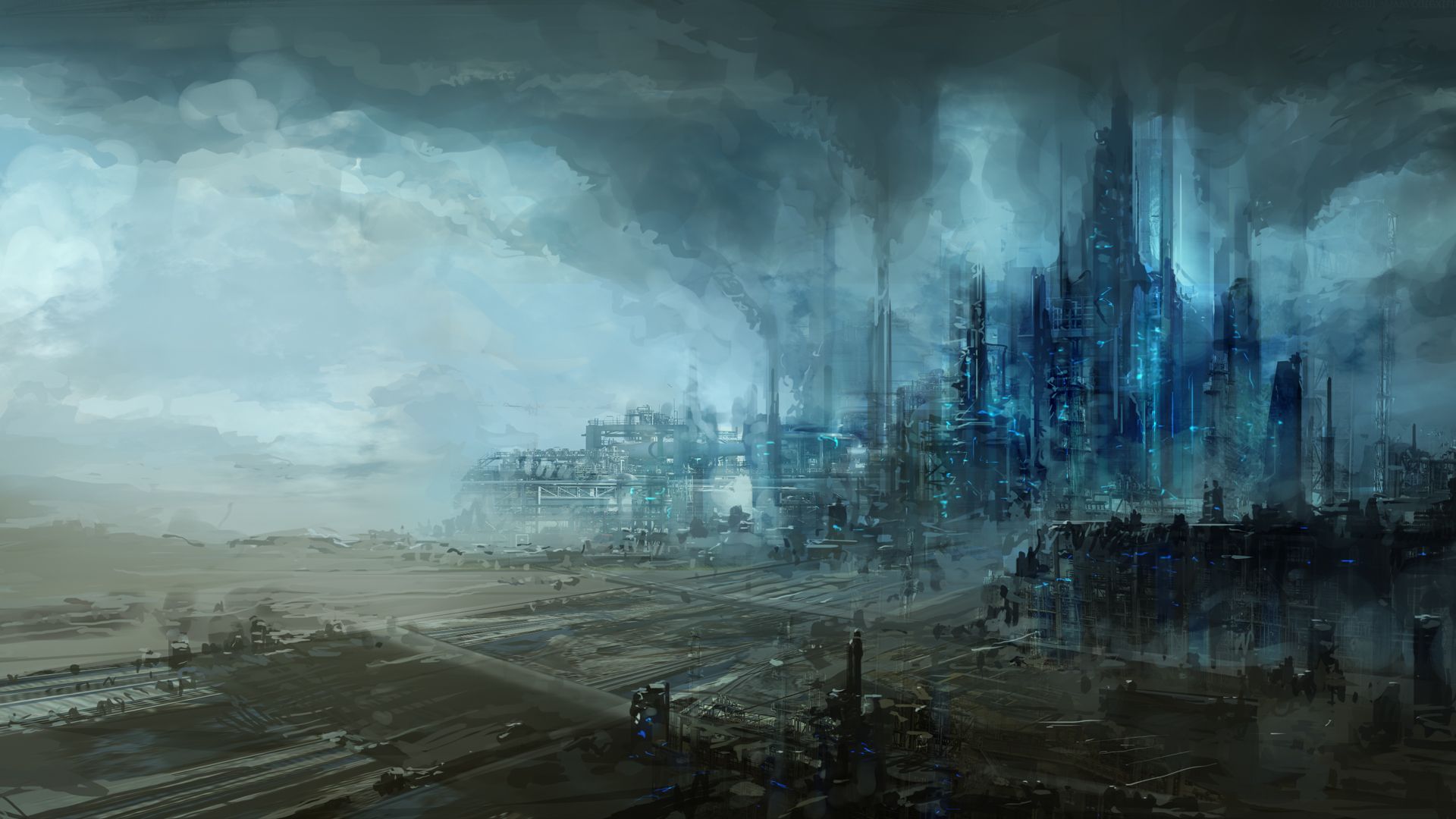 Sci Fi Landscape 2021 Hd Desktop Art Wallpapers