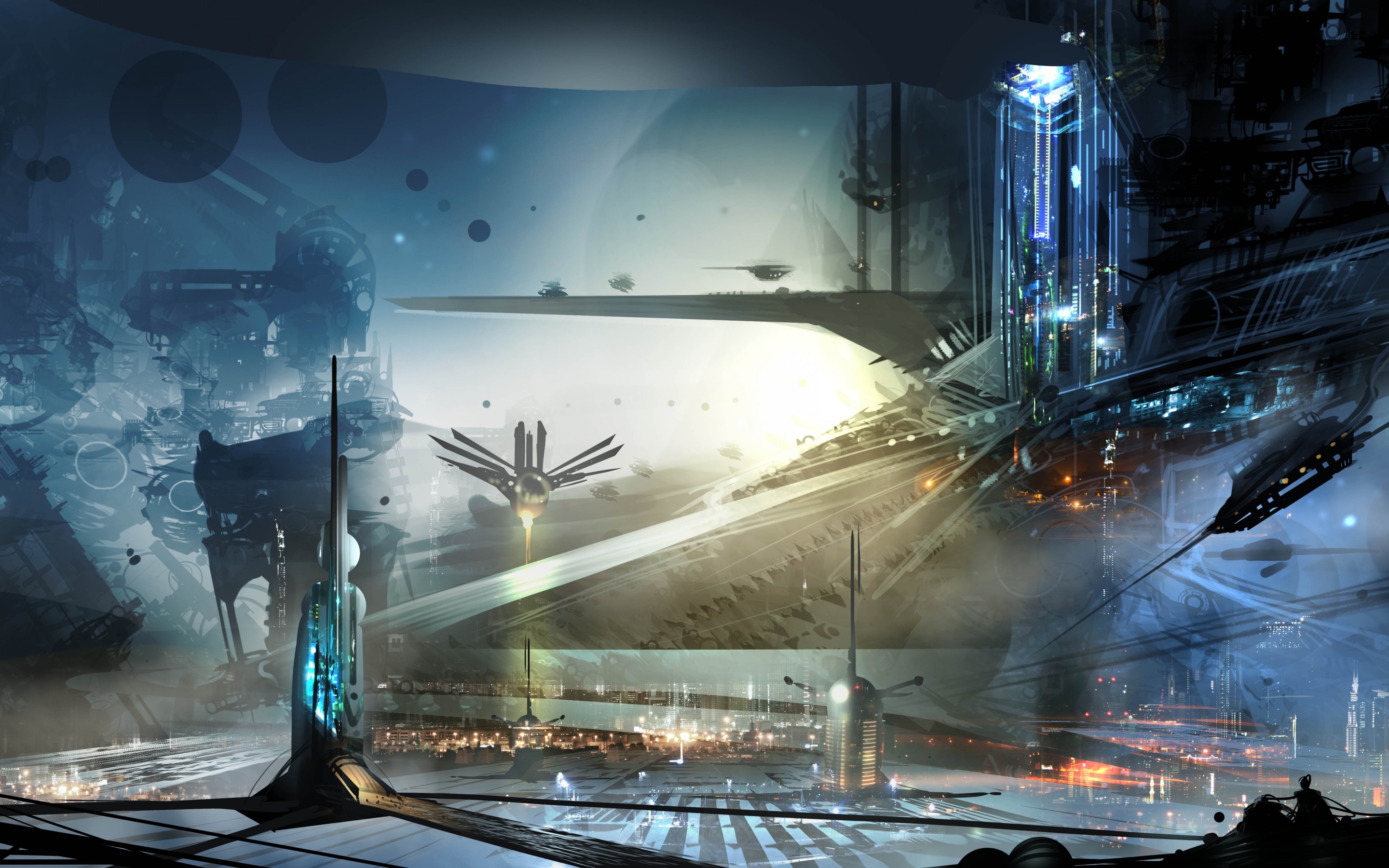 Sci Fi Landscape City Hd Planet Wallpapers