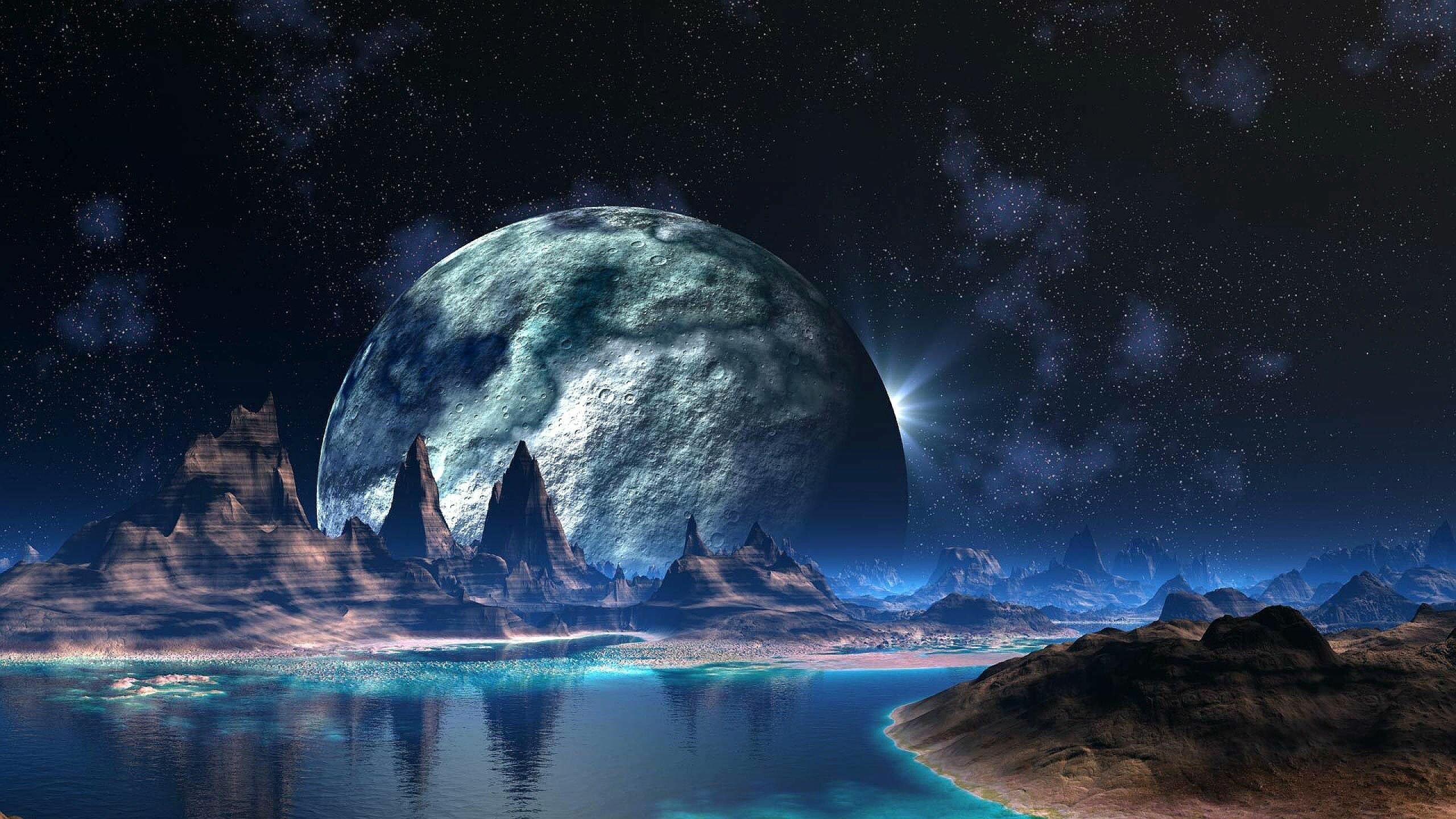 Sci Fi Landscape City Hd Planet Wallpapers