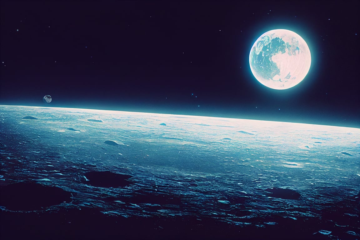 Sci Fi Moon 8K Ultra Hd Wallpapers