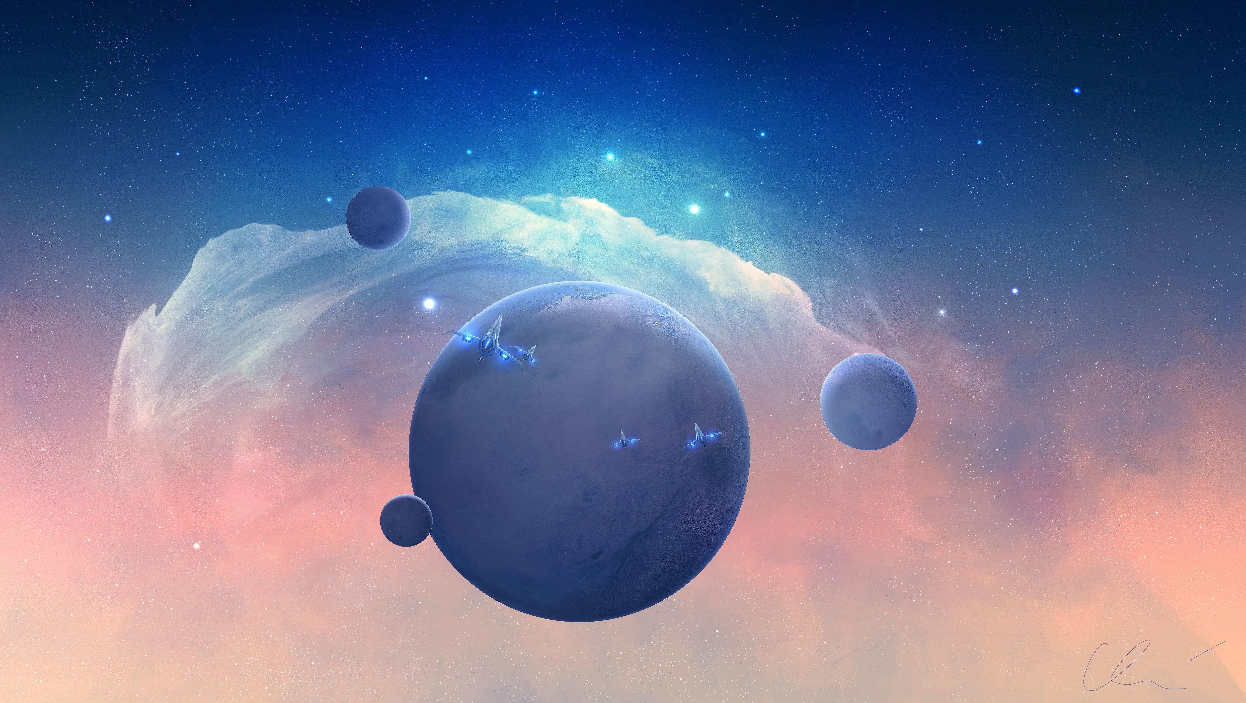 Sci Fi Planets Wallpapers