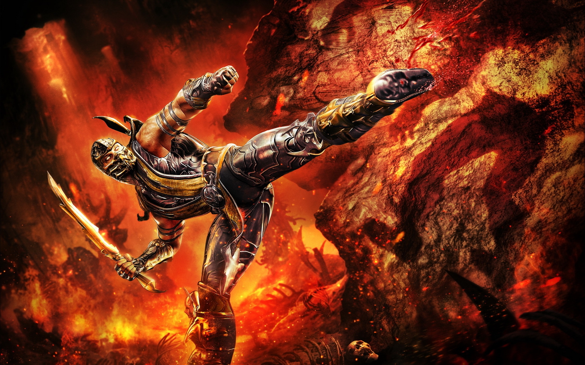 Scorpion Mortal Kombat Wallpapers