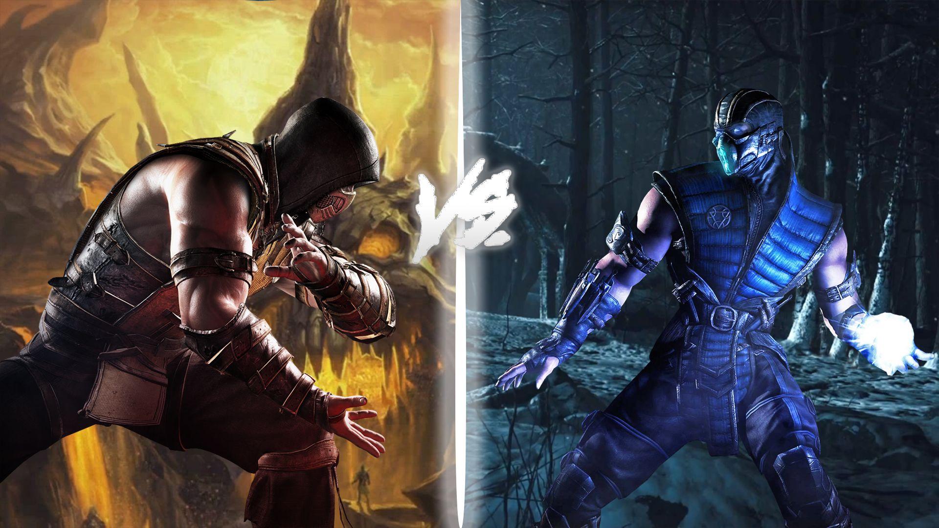 Scorpion Sub Zero Mortal Kombat 2020work Wallpapers