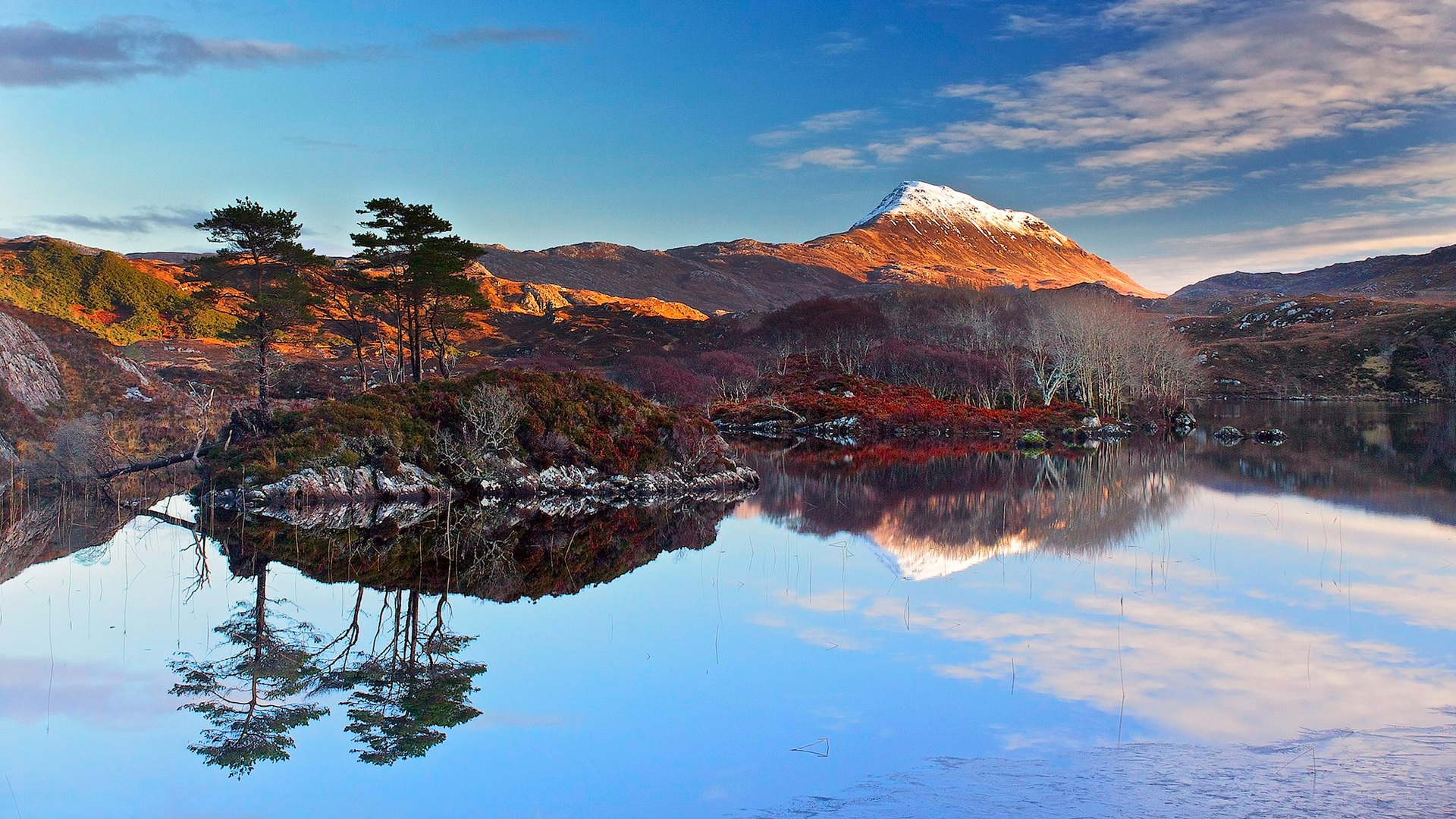 Scotland Beautiful Mountains Lake Wallpapers