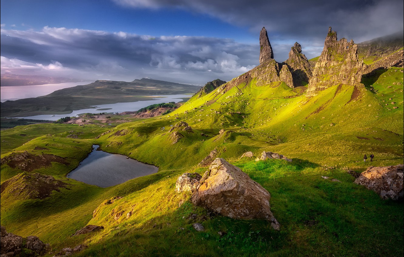 Scotland Beautiful Mountains Lake Wallpapers