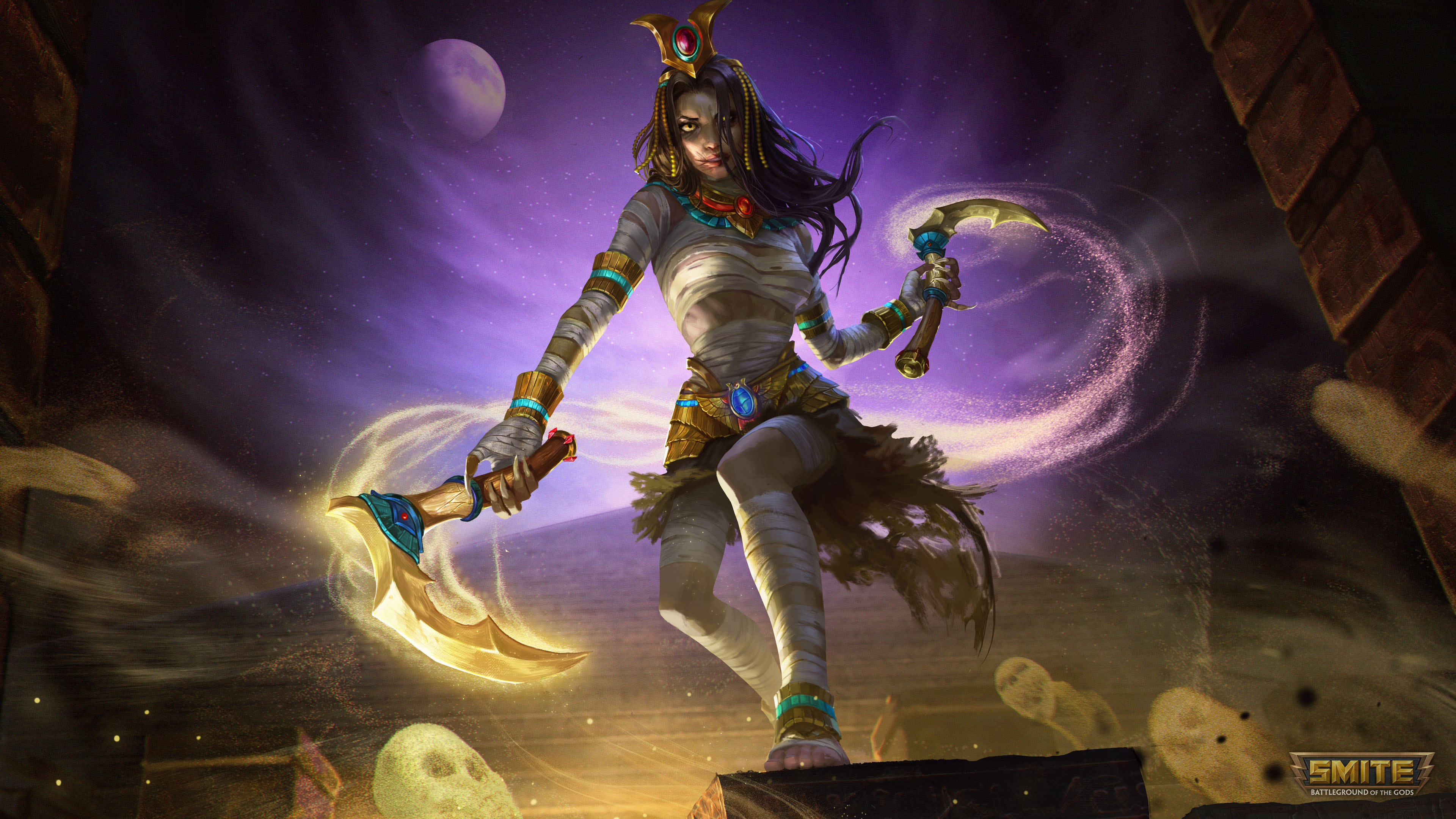 Screamy Chibi Izanami HD Smite Wallpapers