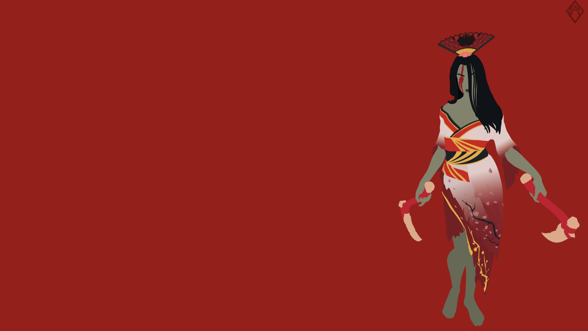 Screamy Chibi Izanami HD Smite Wallpapers