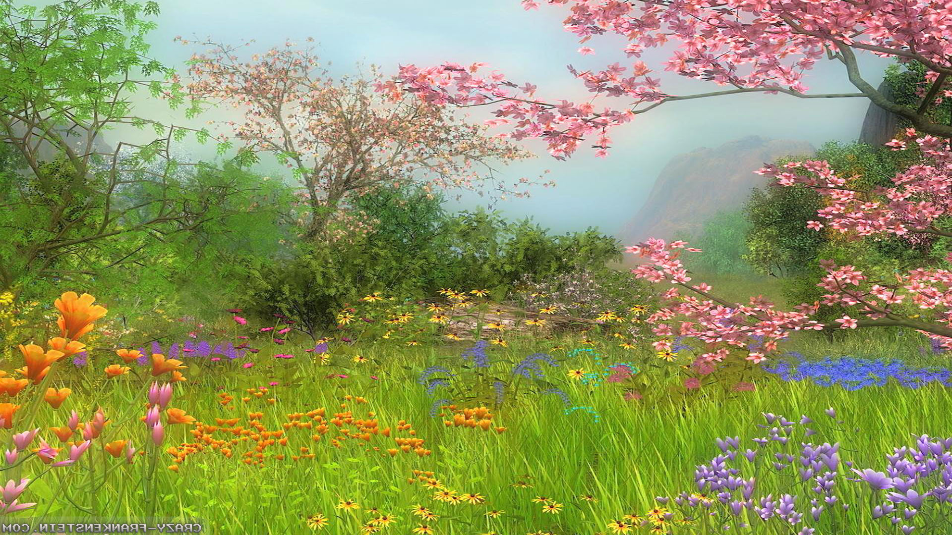 Screensavers Spring Scenes Wallpapers