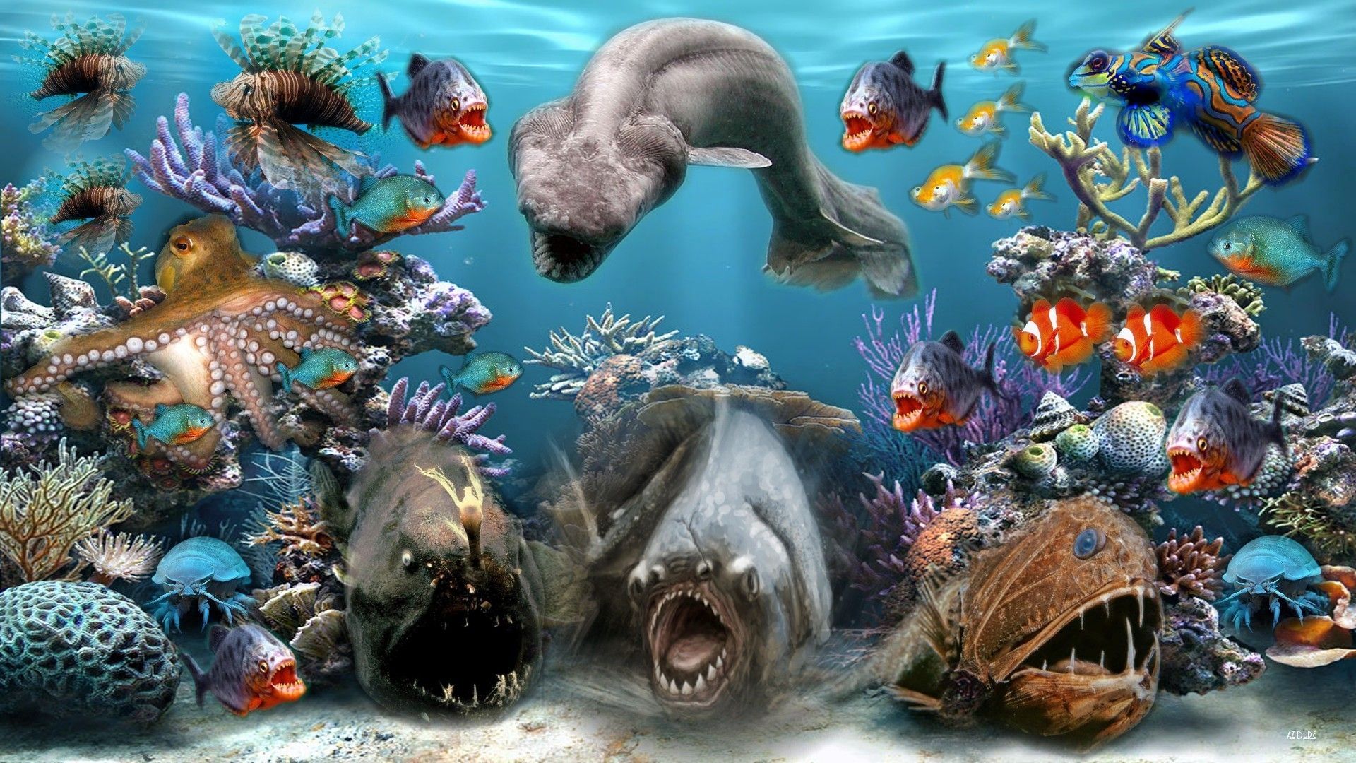 Sea Animals Wallpapers