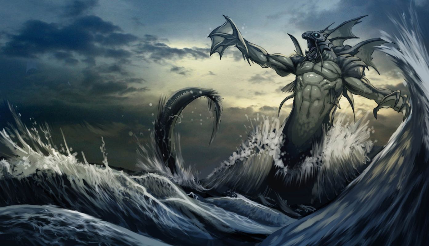 Sea Monster Underwater Creature Wallpapers