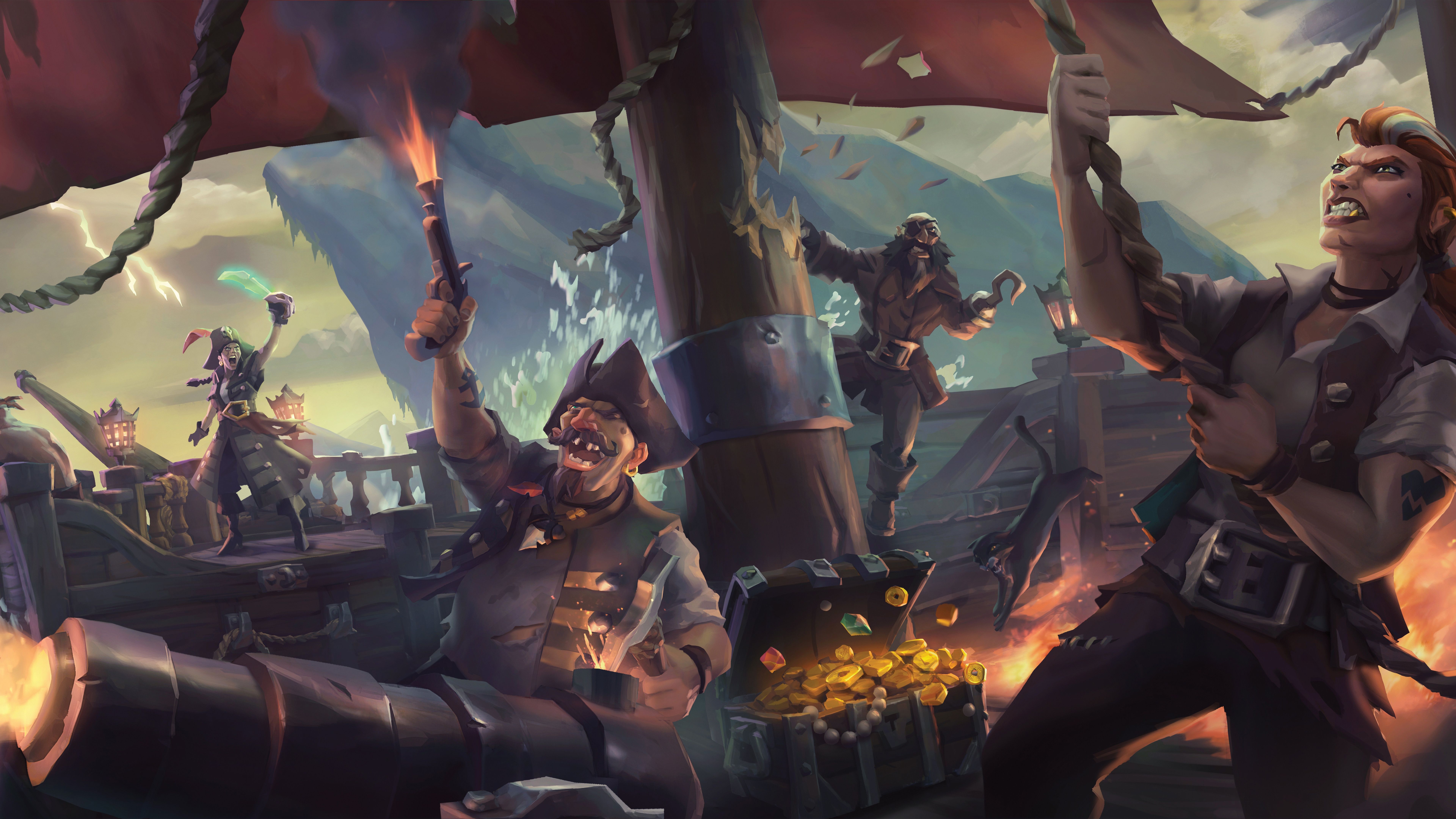 Sea of Thieves A PirateвЂ™s Life Wallpapers