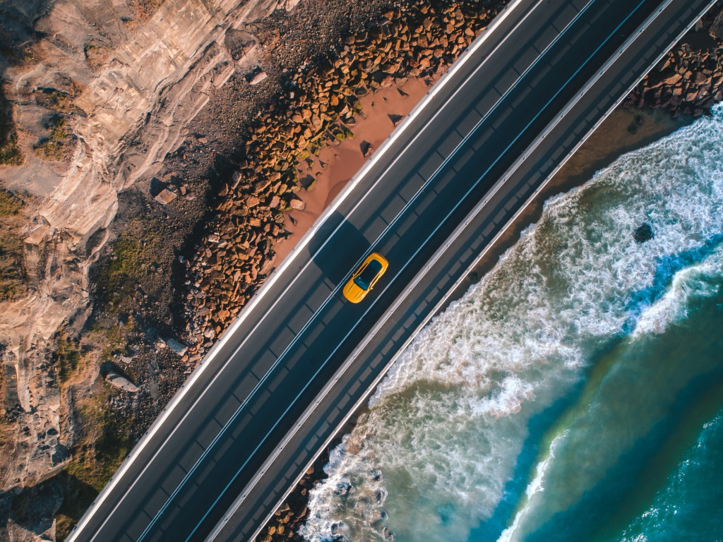 Sea Vehicle Boat Aerial View Wallpapers