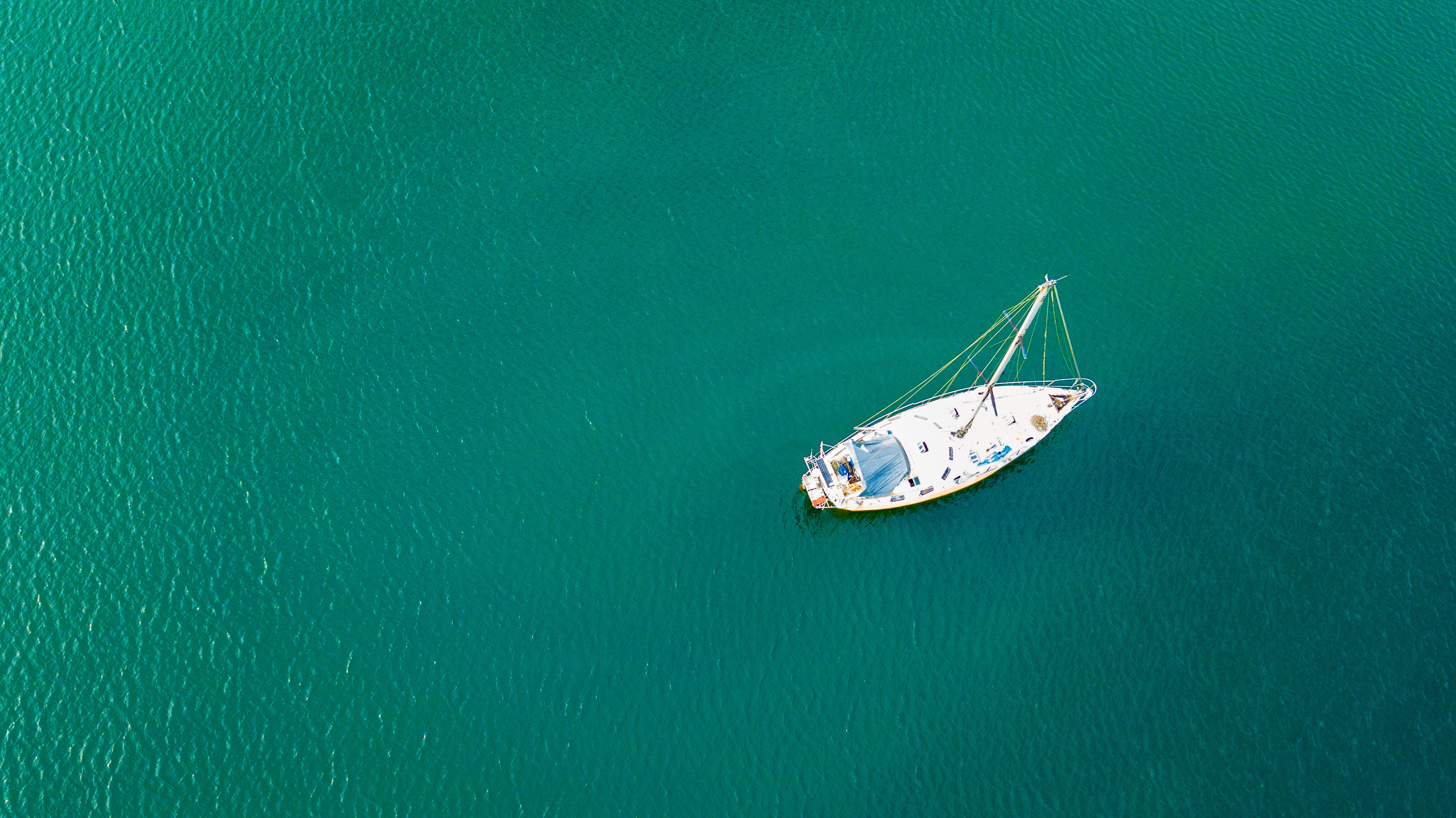 Sea Vehicle Boat Aerial View Wallpapers