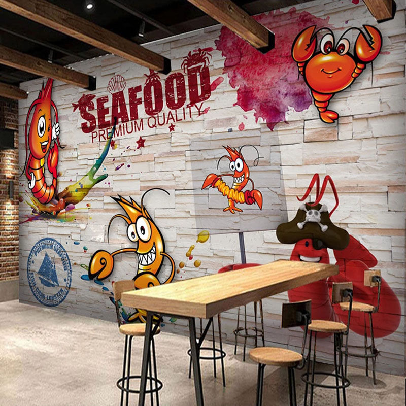 Seafood Restaurant Decoration Wallpapers