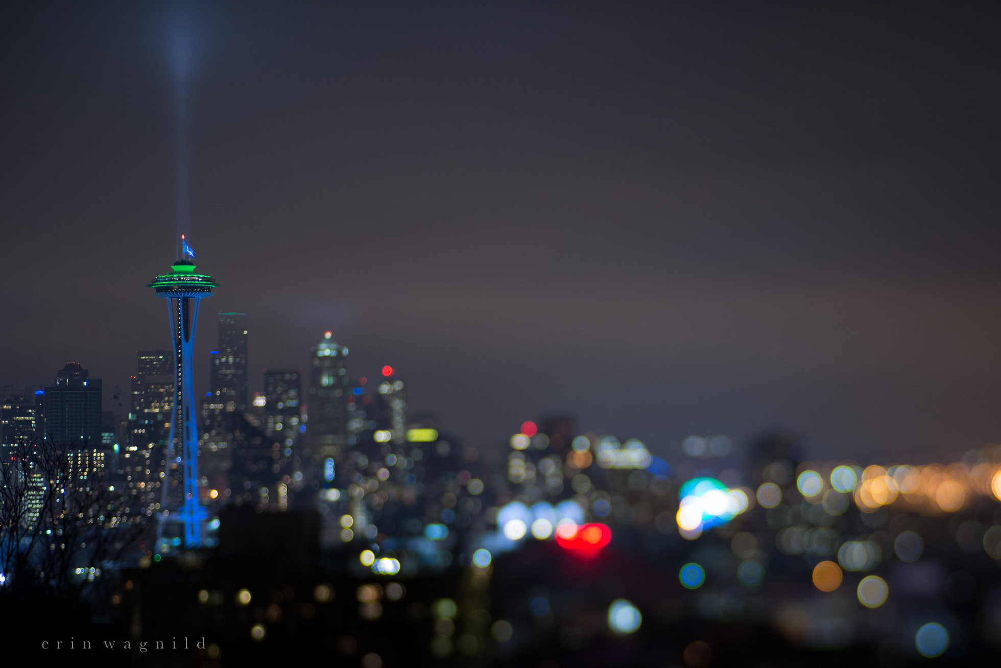 Seattle At Night Wallpapers