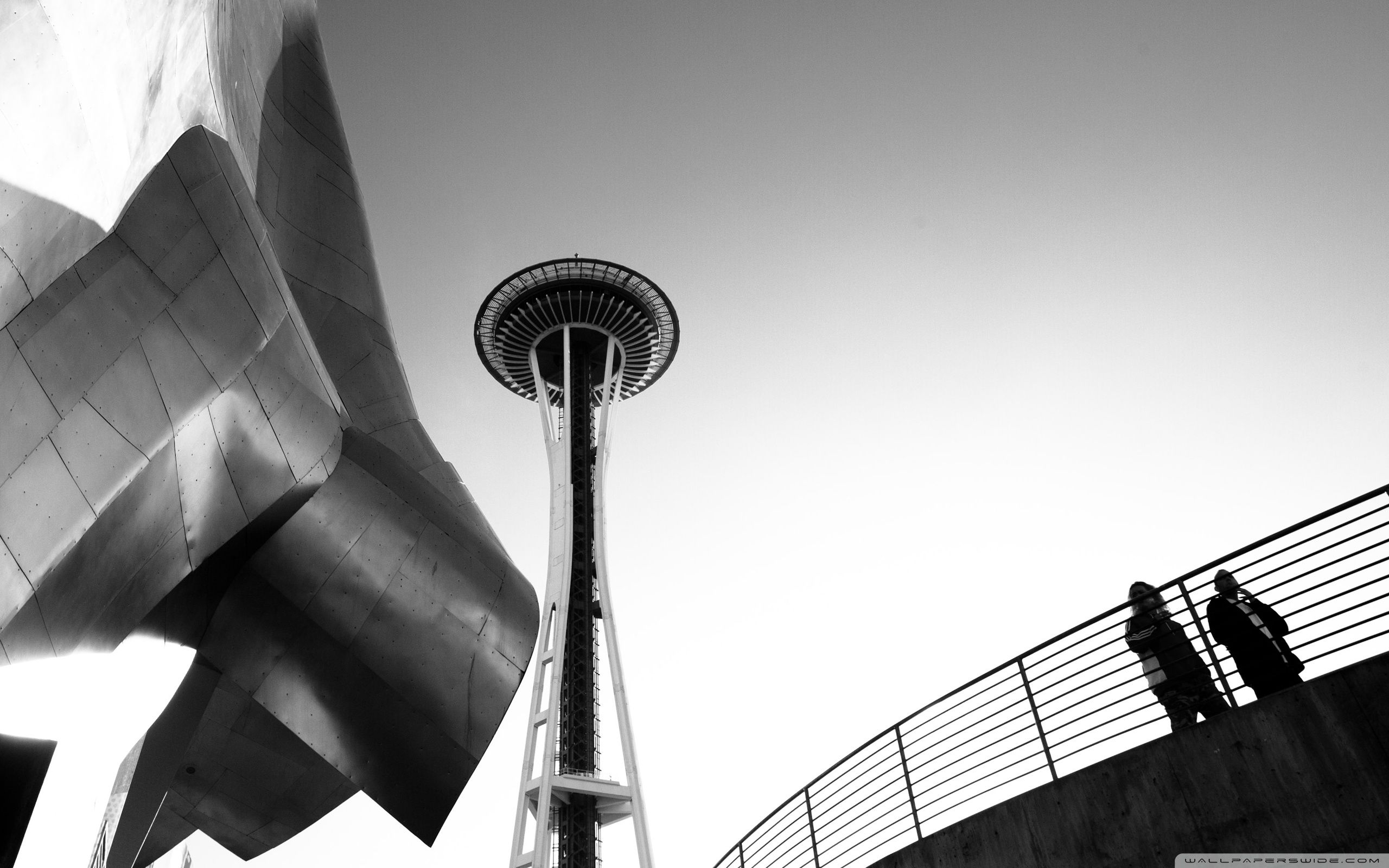 Seattle Black And White Wallpapers