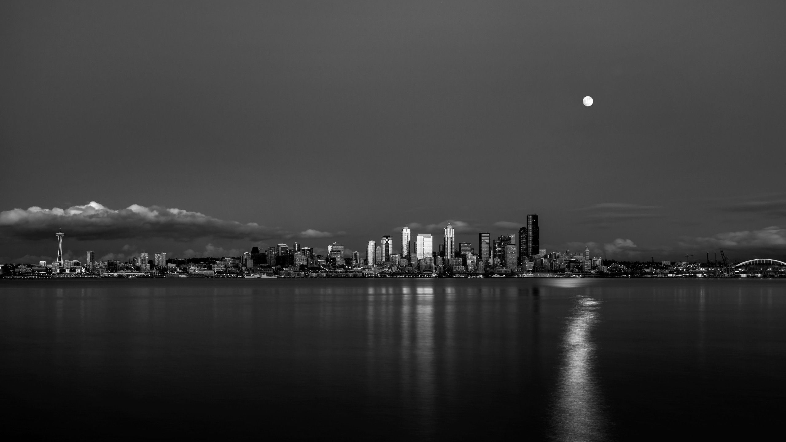 Seattle Black And White Wallpapers