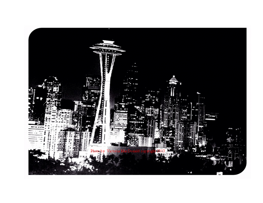 Seattle Black And White Wallpapers