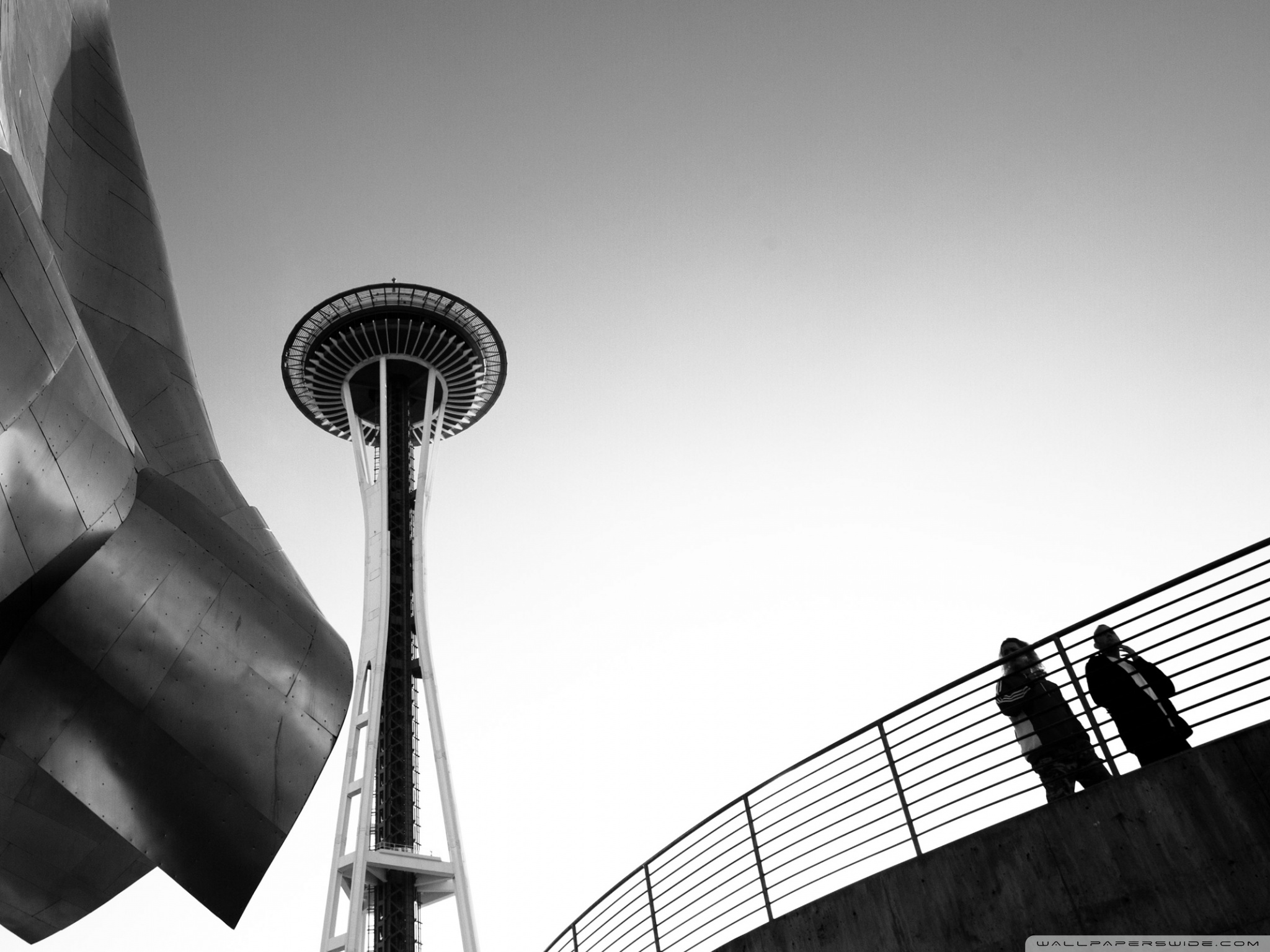 Seattle Black And White Wallpapers