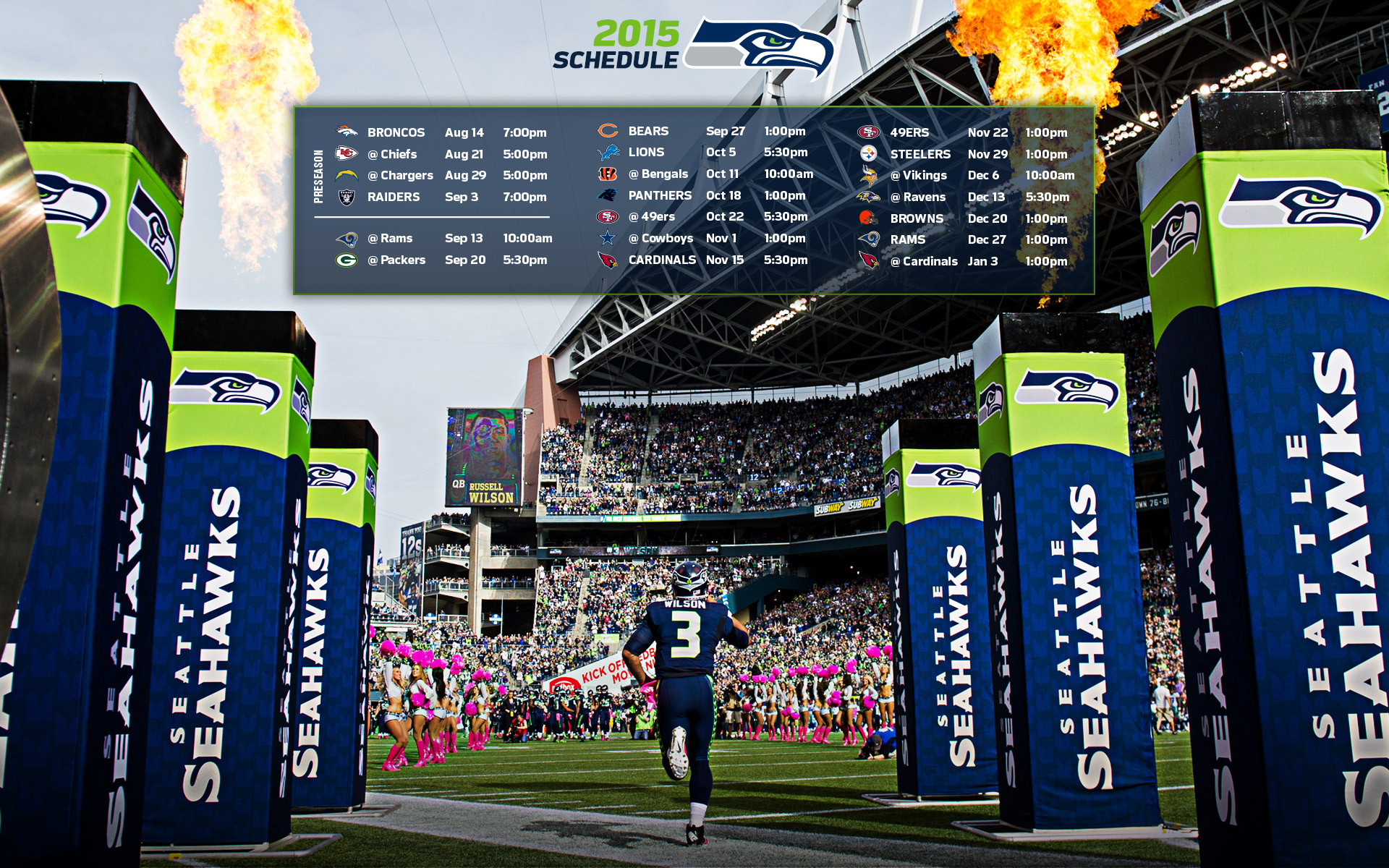 Seattle Seahawks Stadium Wallpapers