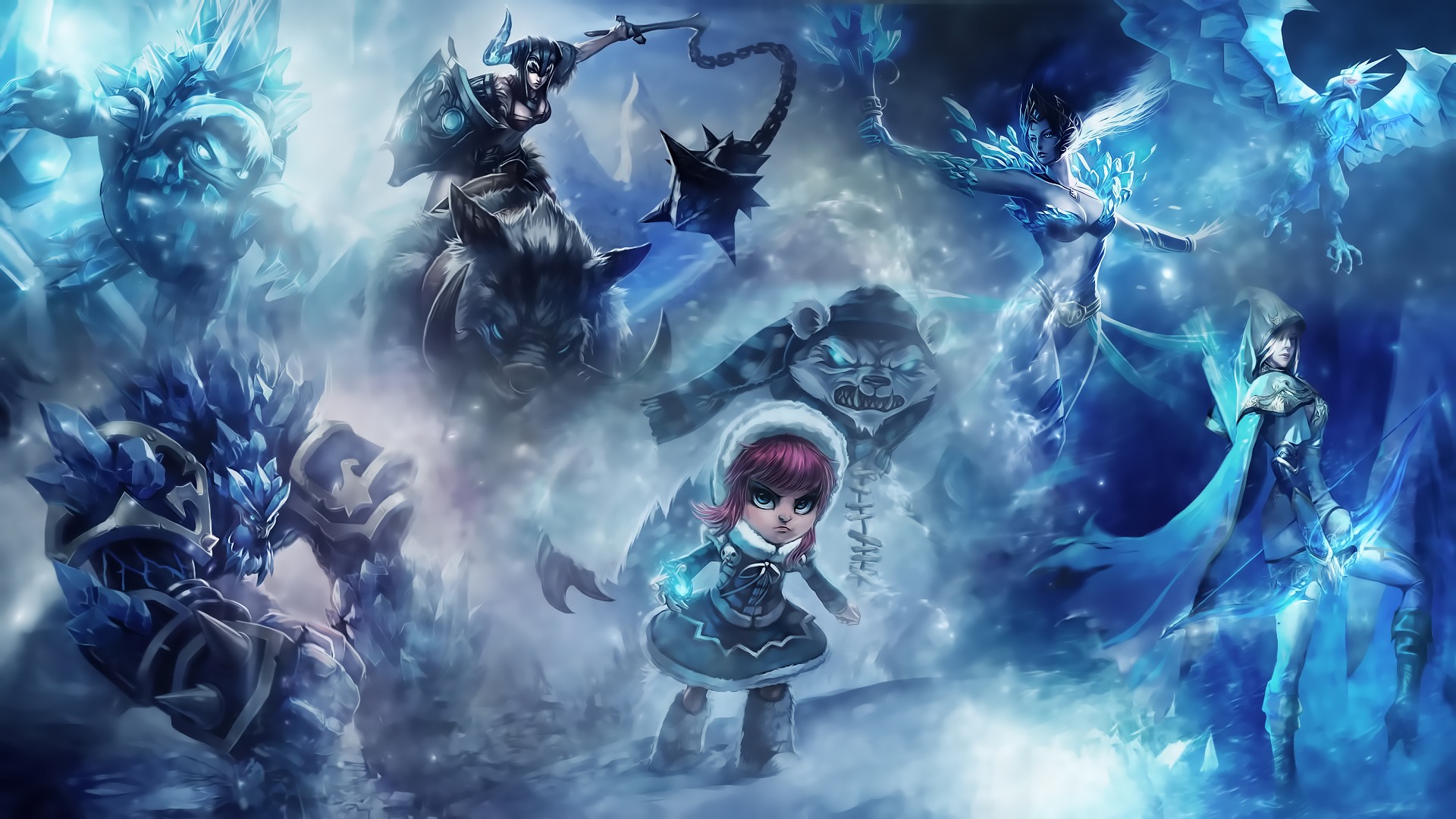 Sejuani HD League Of Legends Gaming Wallpapers