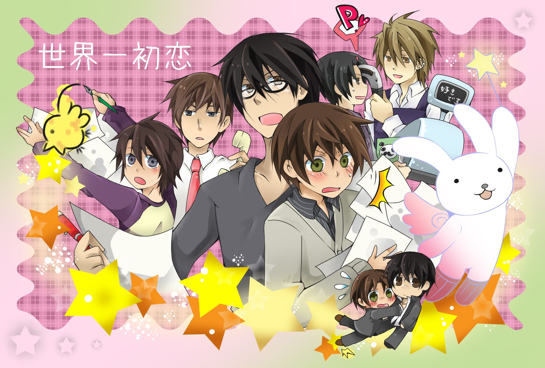 Sekaiichi Hatsukoi Group Wallpapers