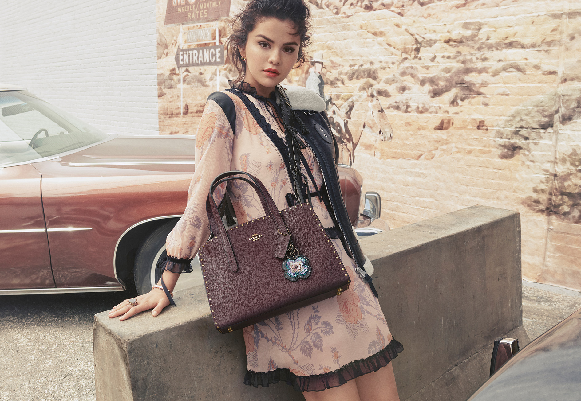 Selena Gomez Coach Collection 2018 Wallpapers