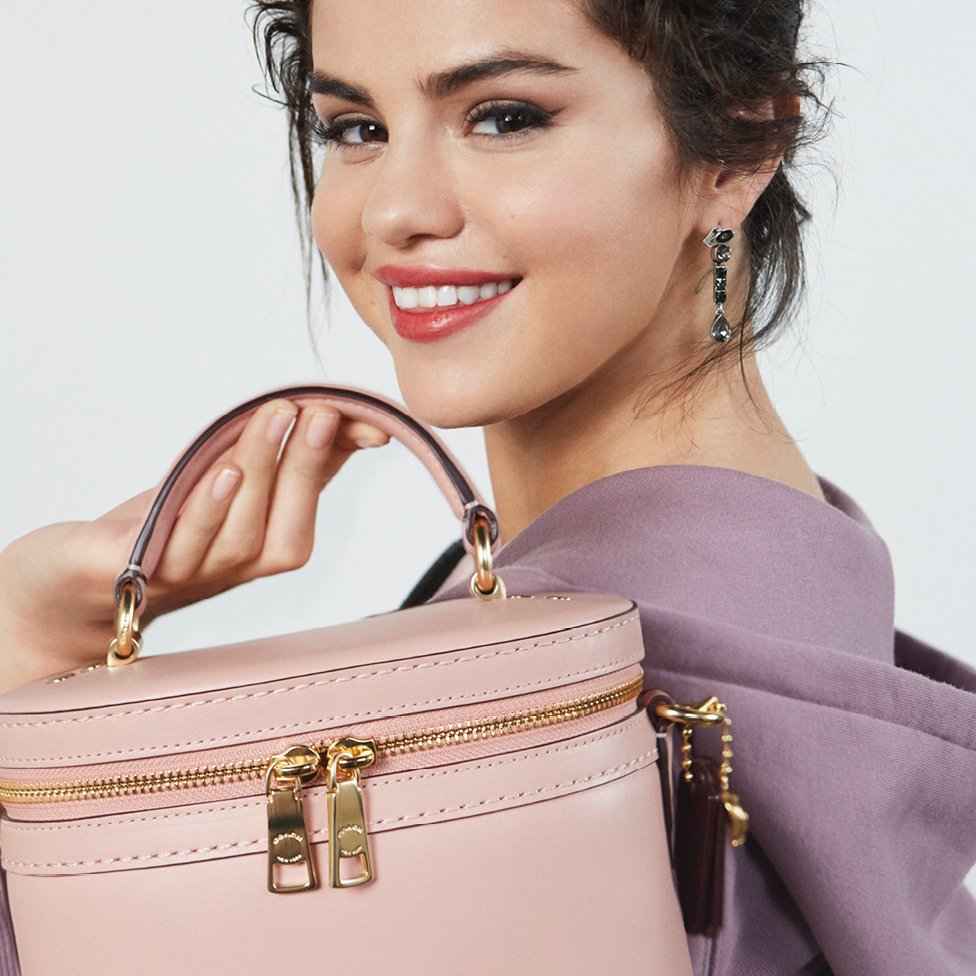 Selena Gomez Coach Collection 2018 Wallpapers