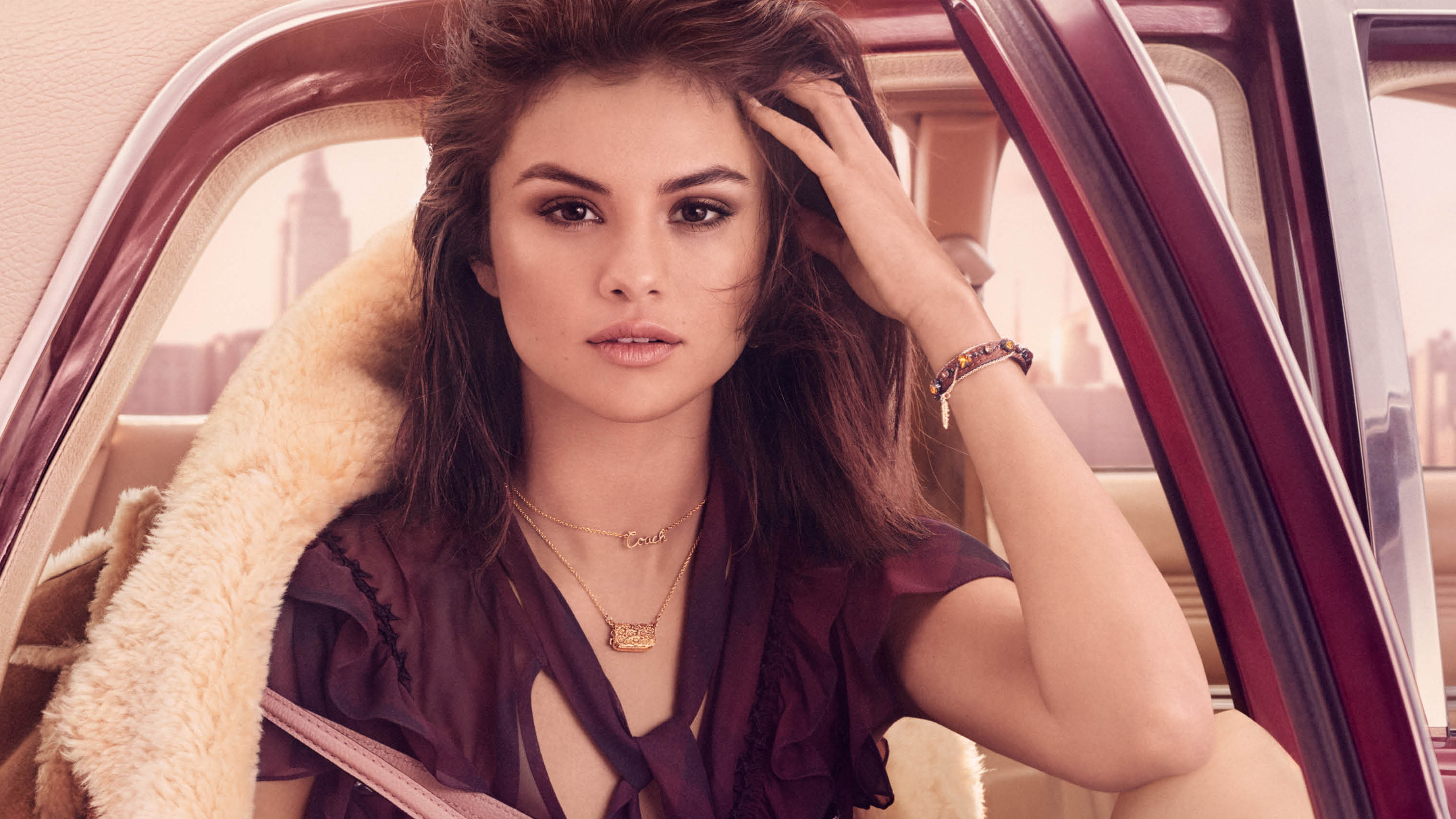 Selena Gomez COACH X 2017 Wallpapers