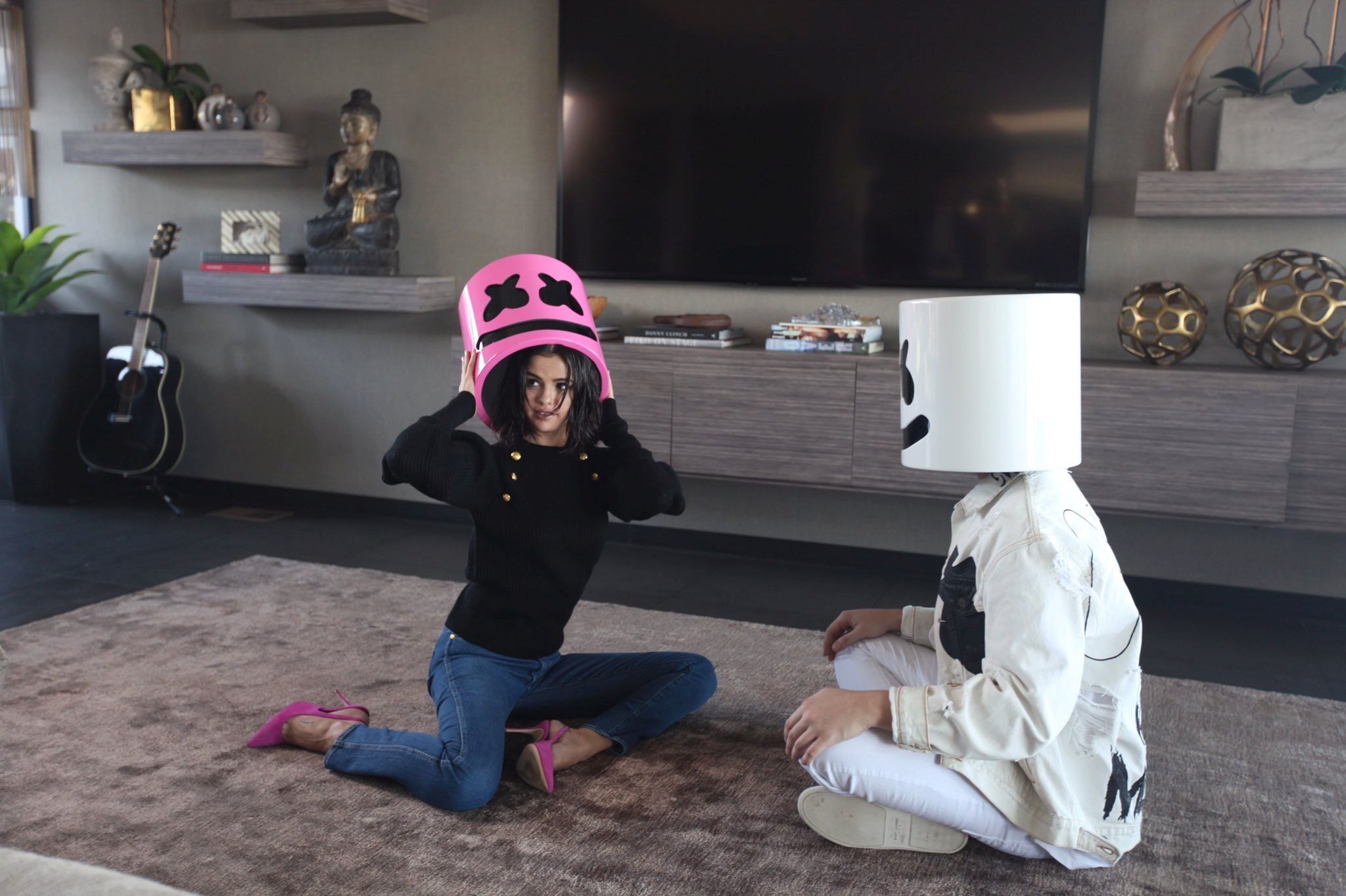 Selena Gomez Marshmello Wallpapers