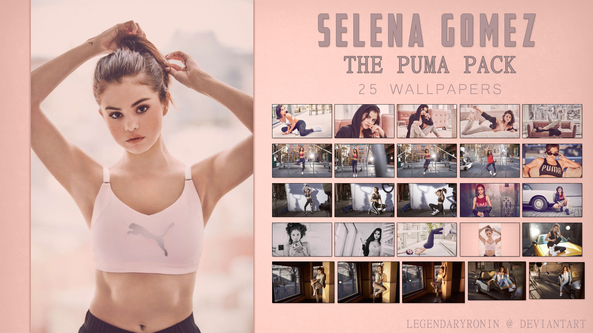 Selena Gomez Puma Campaign Wallpapers