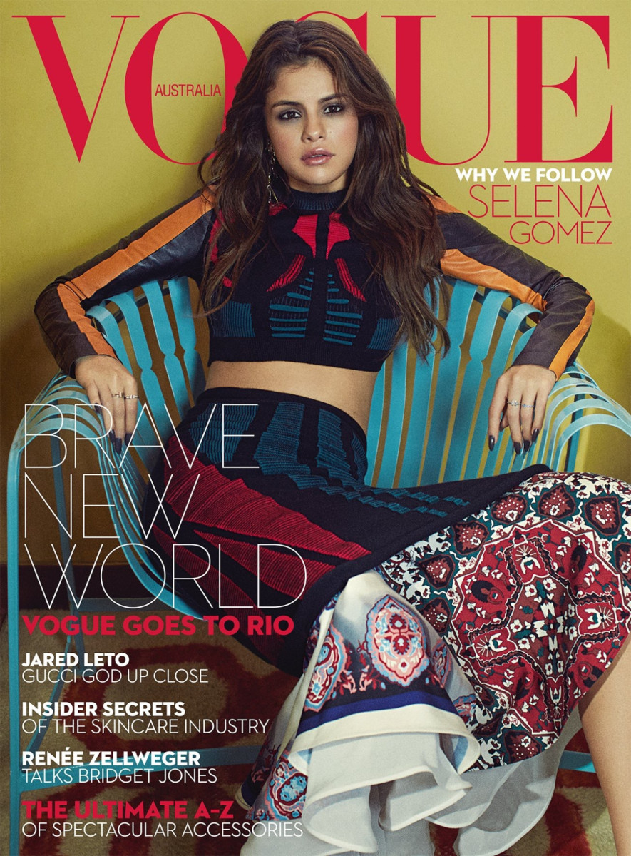 Selena Gomez Vogue American Magazine Photoshoot Wallpapers