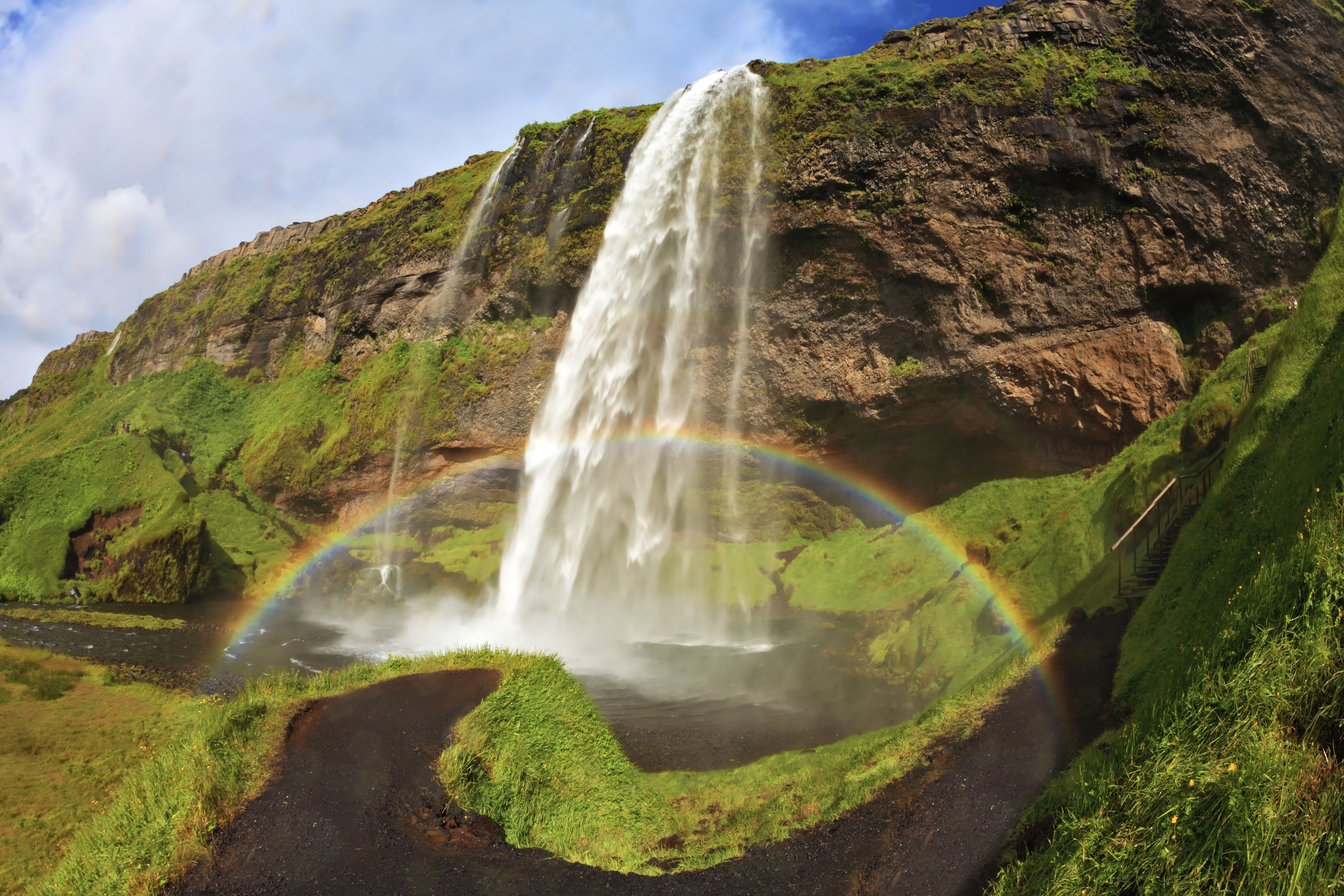 Seljalandsfoss 4K Waterfall Wallpapers