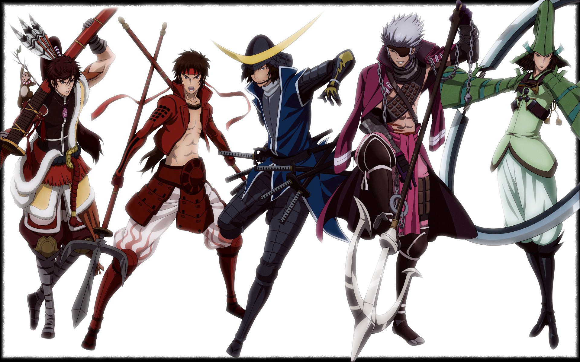 Sengoku Basara Anime Wallpapers