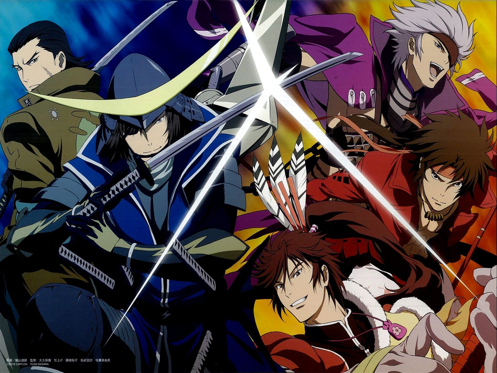 Sengoku Basara Anime Wallpapers